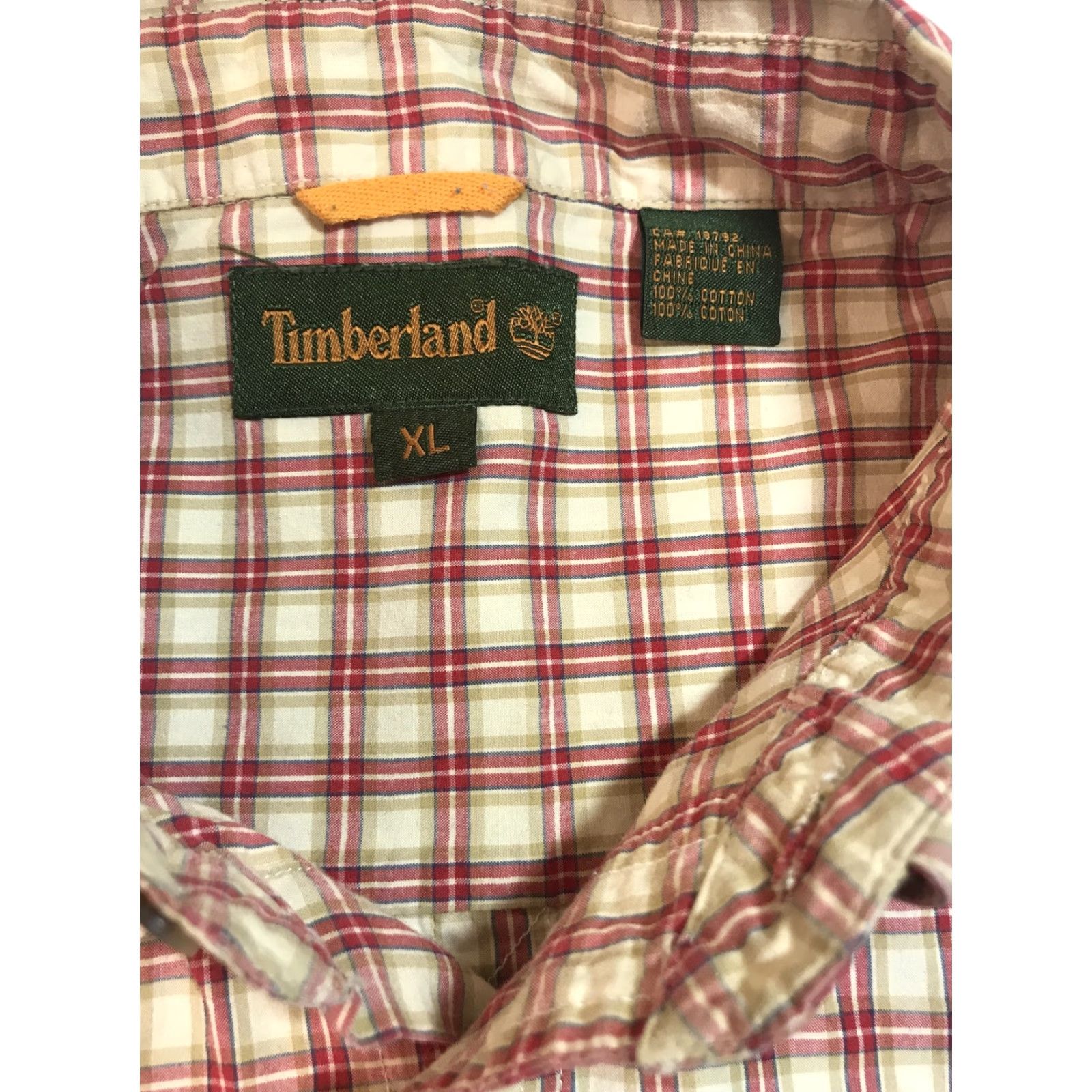 Timberland TIMBERLAND Shirt Button-Up Plaid Long Sleeve XL Multicolor Men’s Regular Fit Casual Button Front Pocket Hoodie? Wait. Size US XL / EU 56 / 4 - 2 Thumbnail