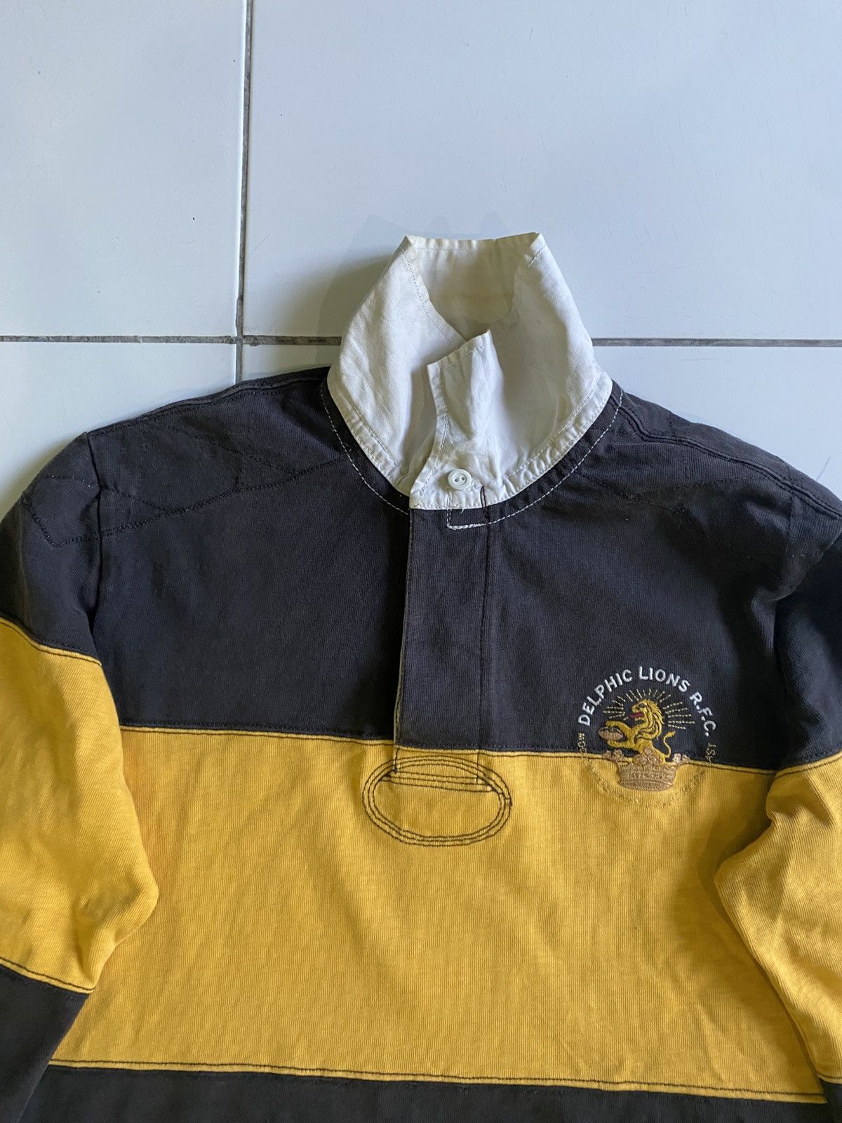 Vintage 90s Rugby By Ralph lauren No 7 Polo shirt