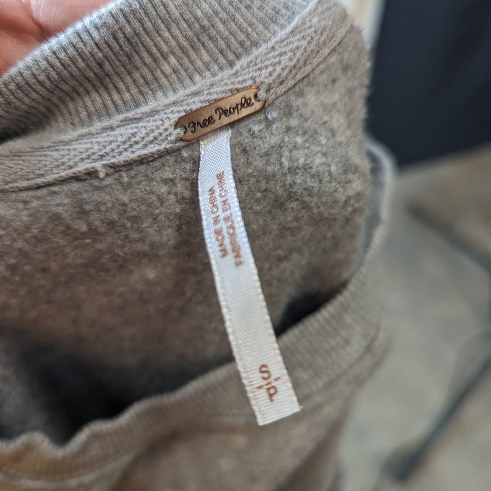 Free People Free People " She's Just Cute " Crewneck Sweater Size S / US 4 / IT 40 - 3 Thumbnail