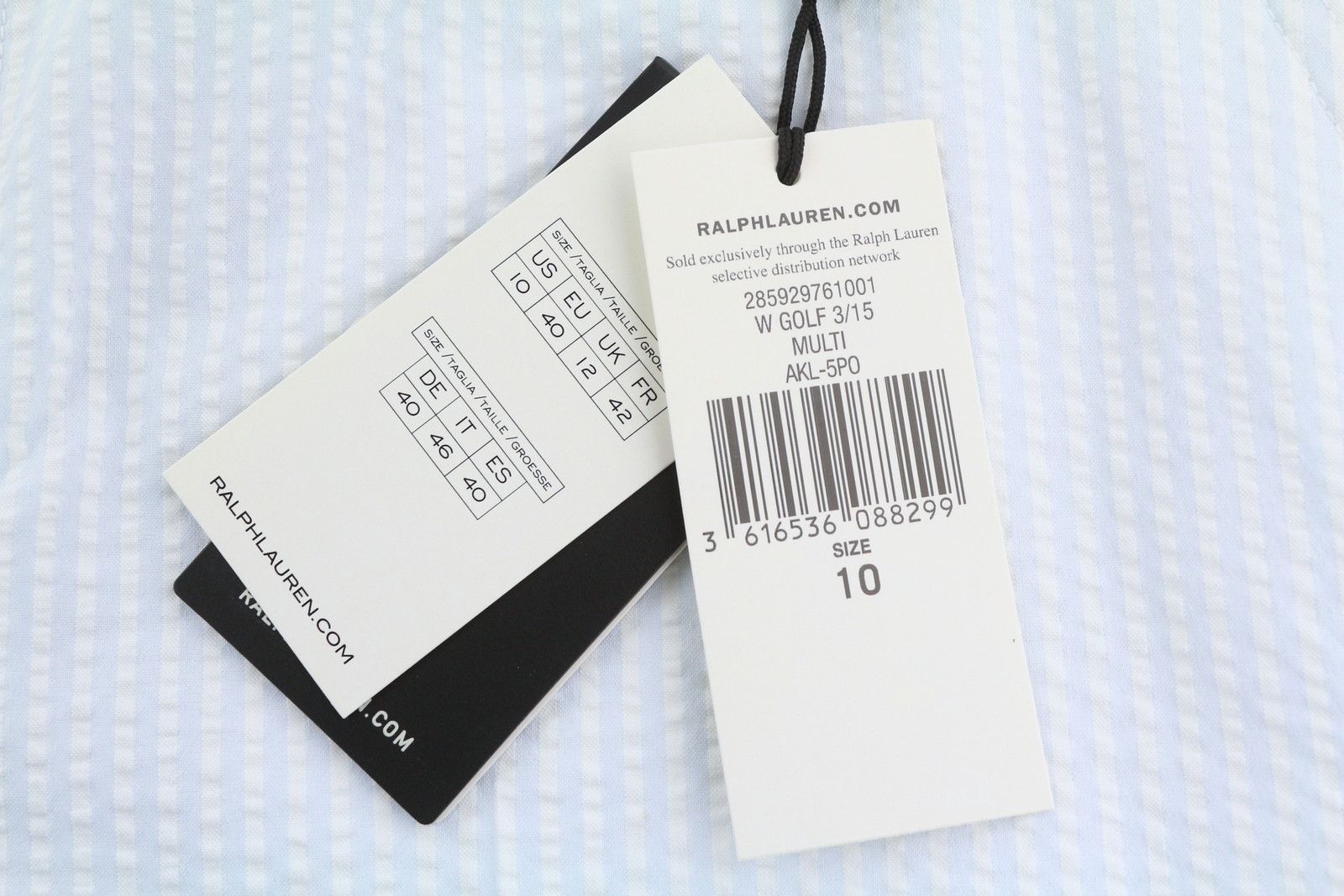 RLX Ralph Lauren GOLF W28 Blue Slim Trousers 84707 Size 28" / US 6 / IT 42 - 6 Thumbnail