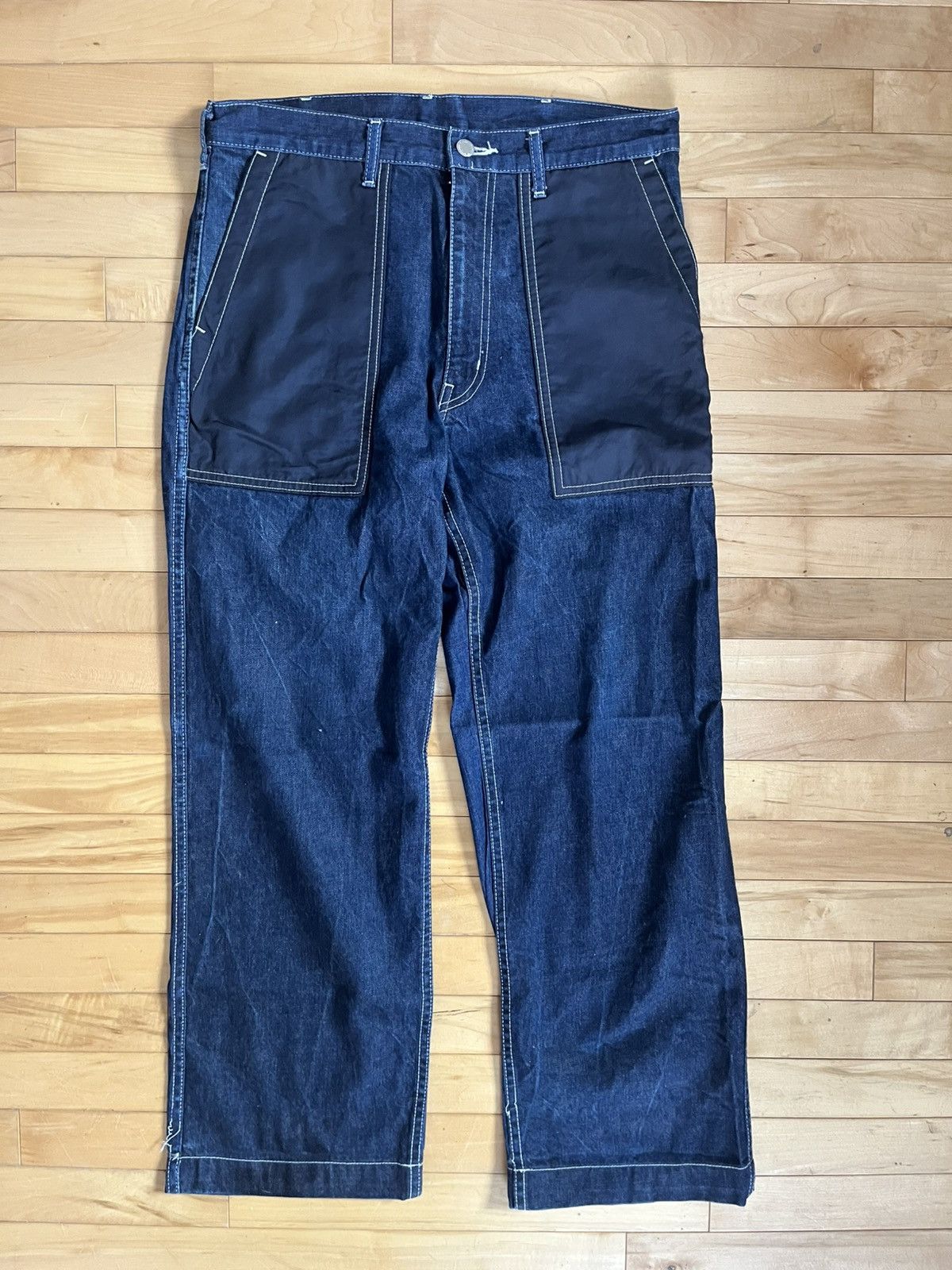 AD2003 comme des garçon denim trench / M AD2003 comme des garçon denim trench / M Denim Trench – La