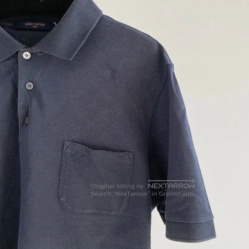 Louis Vuitton Louis Vuitton Summer Navy Cotton T. Size XL / US 12-14 / IT 48-50 - 3 Thumbnail