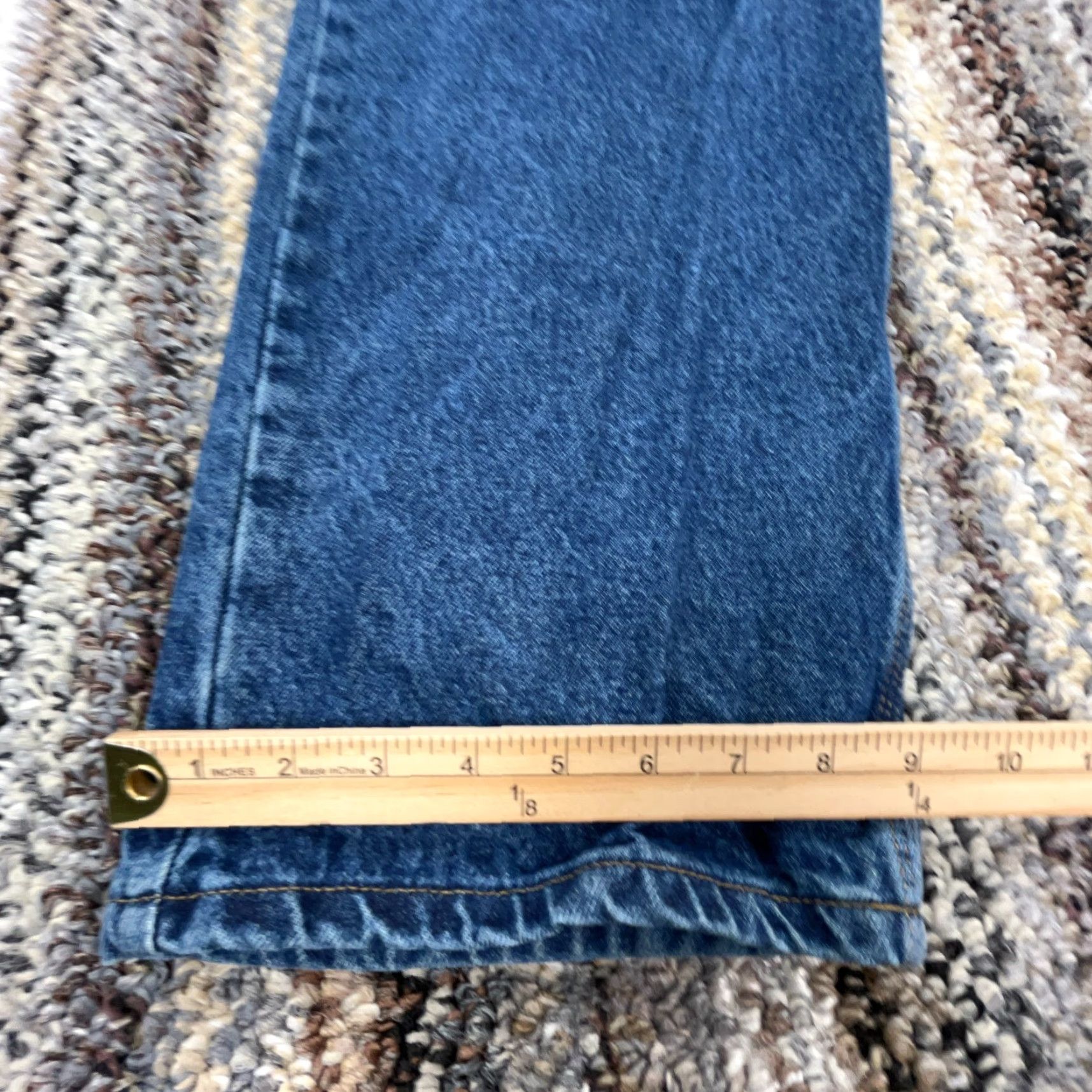 Carhartt Carhartt Jeans Men 44x32 Straight Leg Relaxed Fit Dark Wash Work Wear Baggy Size US 44 / EU 60 - 6 Thumbnail