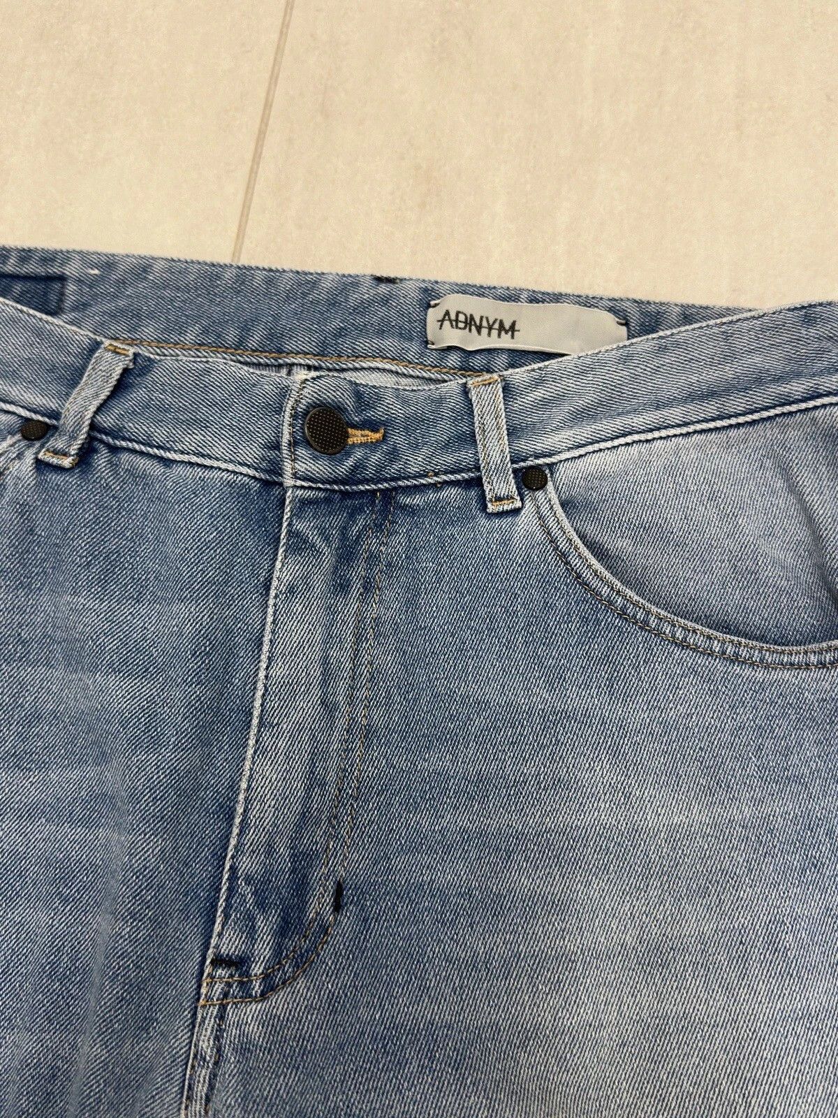 ADNYM ATELIER ADNYM ATELIER UNISEX JEANS BLUE PANTS MENS size 31 L ITALY Size US 31 - 6 Thumbnail