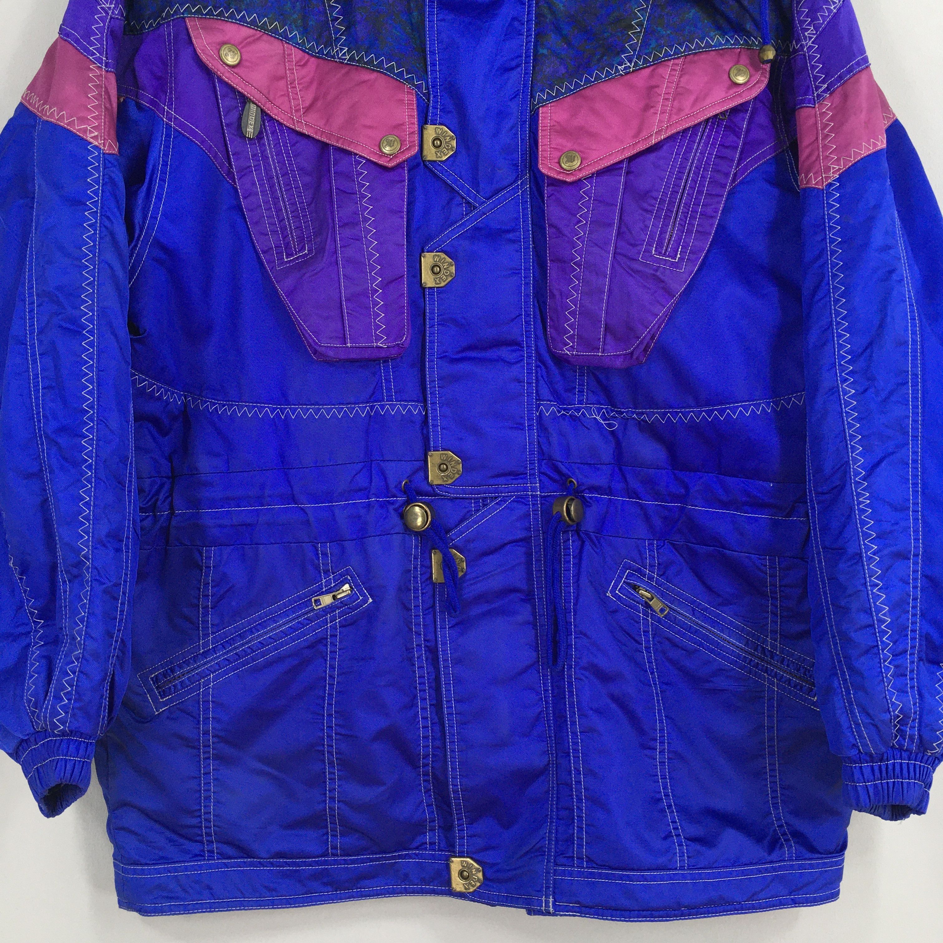 Vintage Vintage 90s Retro Windex Ski Suit Hoodie Jacket Large Size US L / EU 52-54 / 3 - 3 Thumbnail