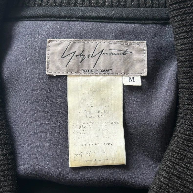 Yohji Yamamoto Yohji Yamamoto Yohji Yamamoto Silk Bomber Jacket with Flor Size US M / EU 48-50 / 2 - 5 Thumbnail