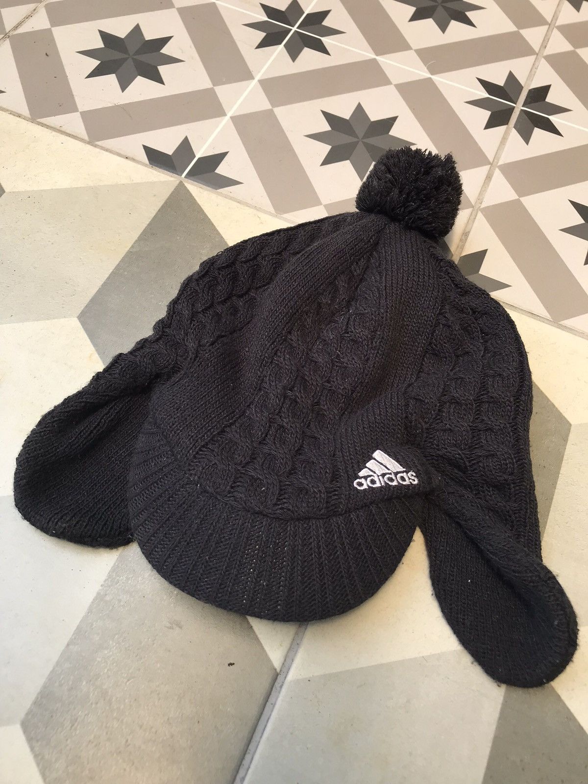 Adidas × Vintage VINTAGE ADIDAS SNOWCAP BEANIE CAP HAT Size ONE SIZE - 5 Thumbnail