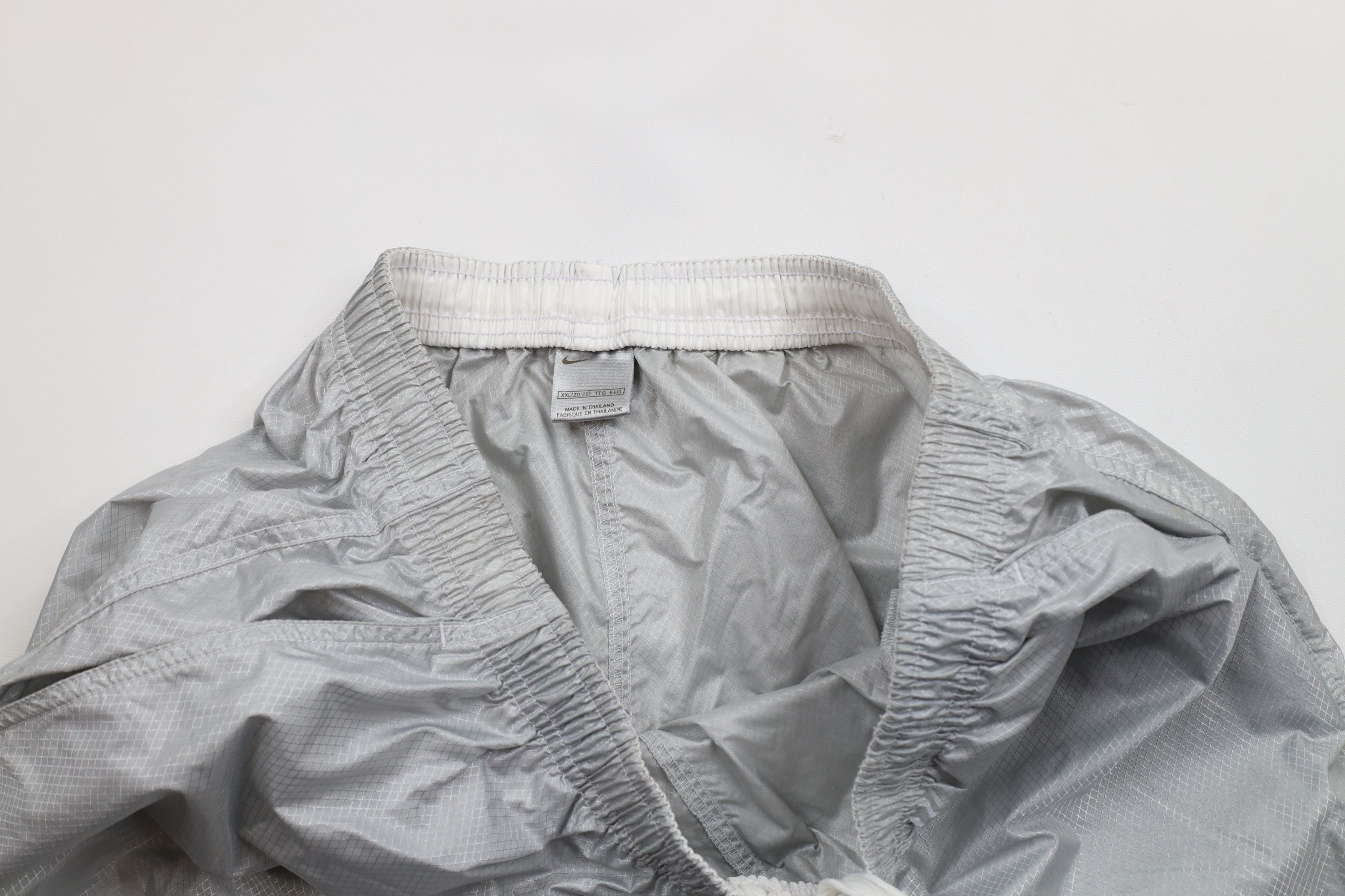 Nike × Vintage Vintage 90s Y2K Nike Mini Swoosh Windbreaker Carpis Pants Size 32" / US 10 / IT 46 - 9 Thumbnail