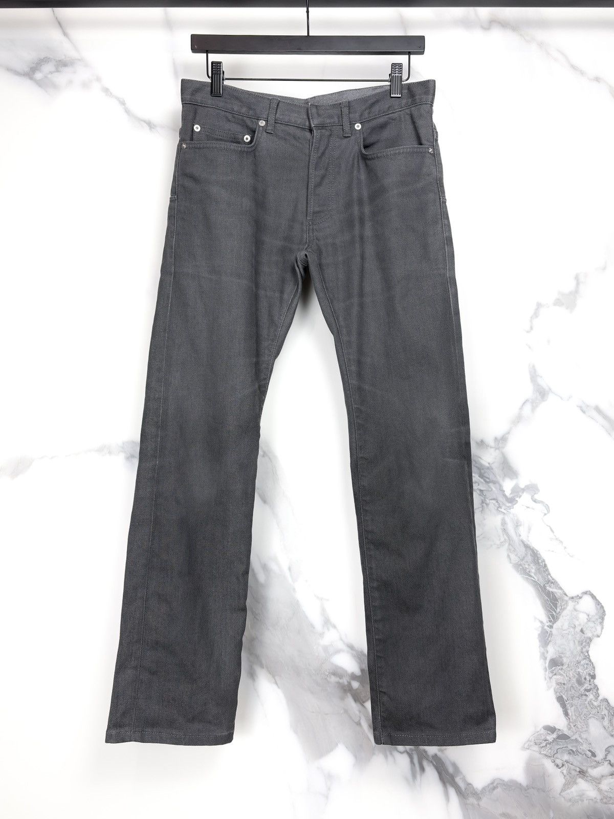 Dior Dior Homme Grey Long Denim Jeans | Grailed
