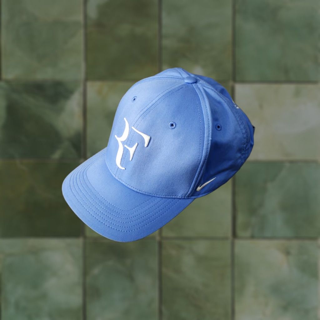 Nike VINTAGE Nike AEROBILL ROGER FEDERER HAT RF TENNIS CAP One Size Polar Classic99 DRI-FIT Mens Cap Polar ice Nike Size ONE SIZE - 1 Thumbnail