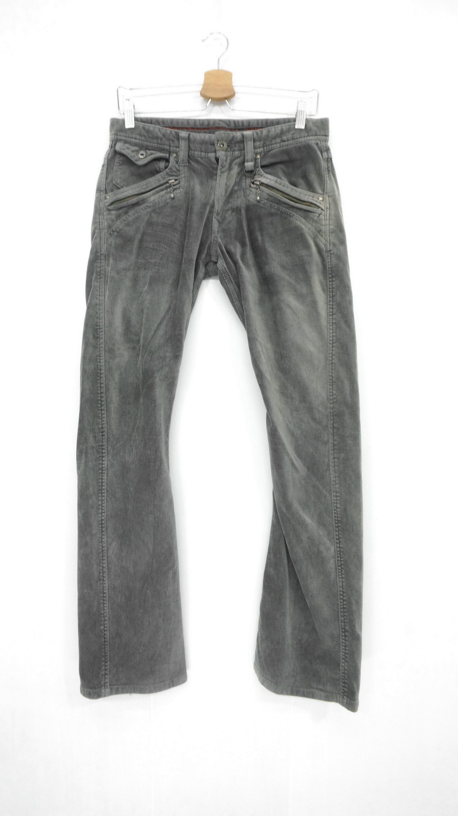 Nicole Club NICOLE CLUB FOR MEN Vintage Lowrise Faded Twisted Leg Pants Size US 29 - 1 Thumbnail