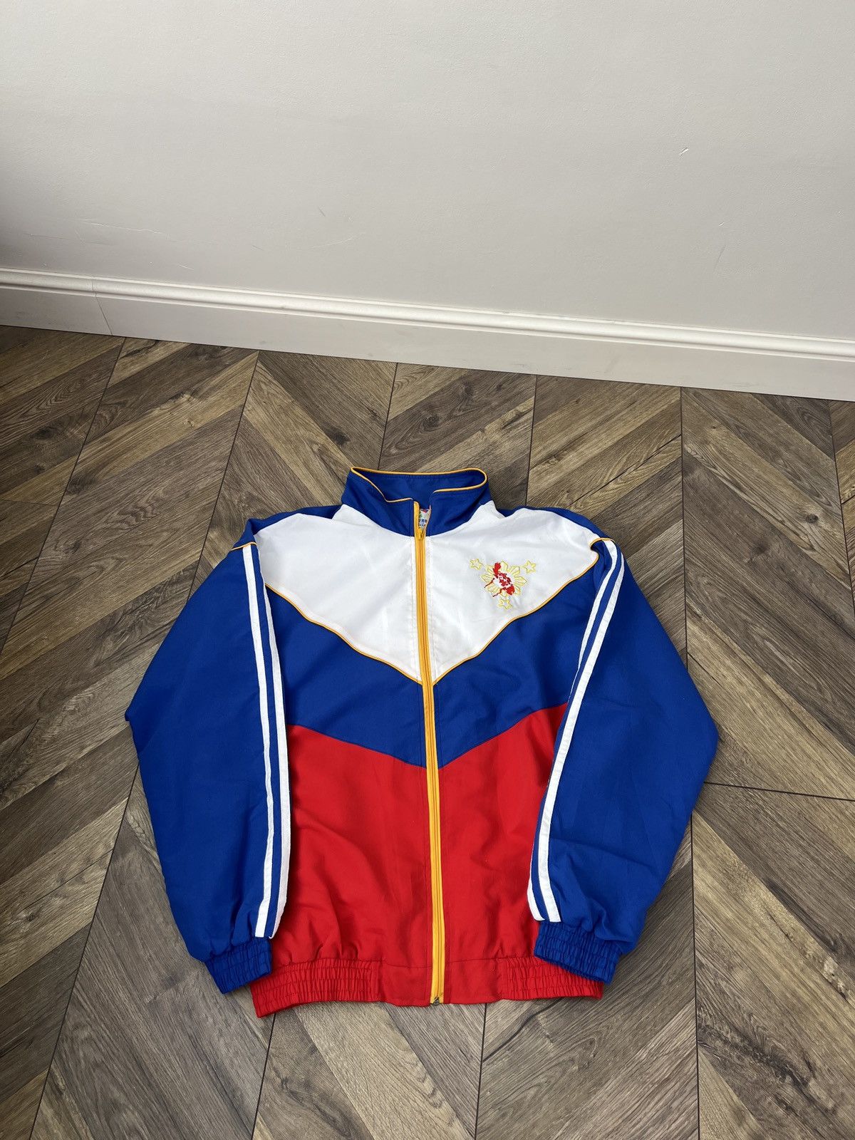 Other Vintage Sportswear Embroidered Phillipines Track Jacket Size US XL / EU 56 / 4 - 3 Thumbnail