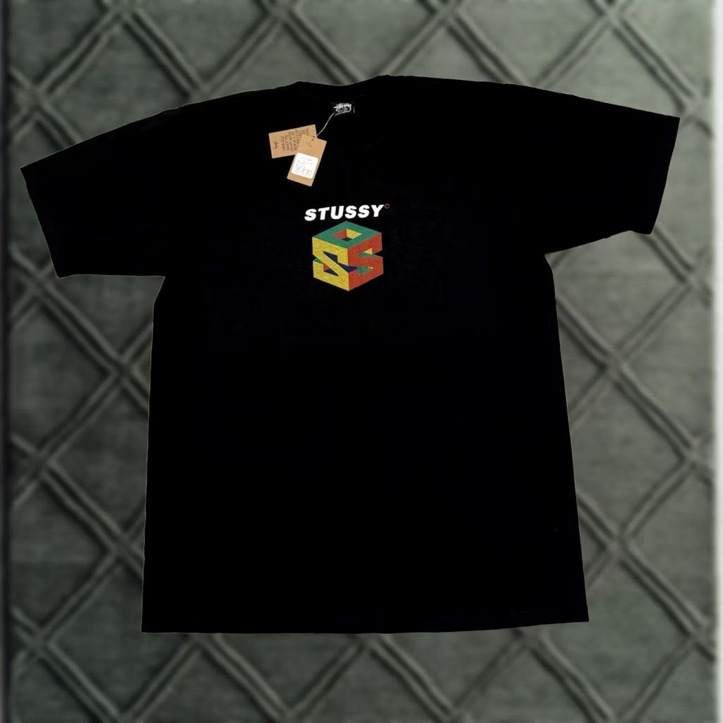 Nintendo Stussy Shirt M Nintendo Mario Zelda Donkey Kong Peach Luigi 90s Hip Hop Video Games Black Short Sleeve Crew Neck Graphic Print Men NWT Size US M / EU 48-50 / 2 - 1 Thumbnail