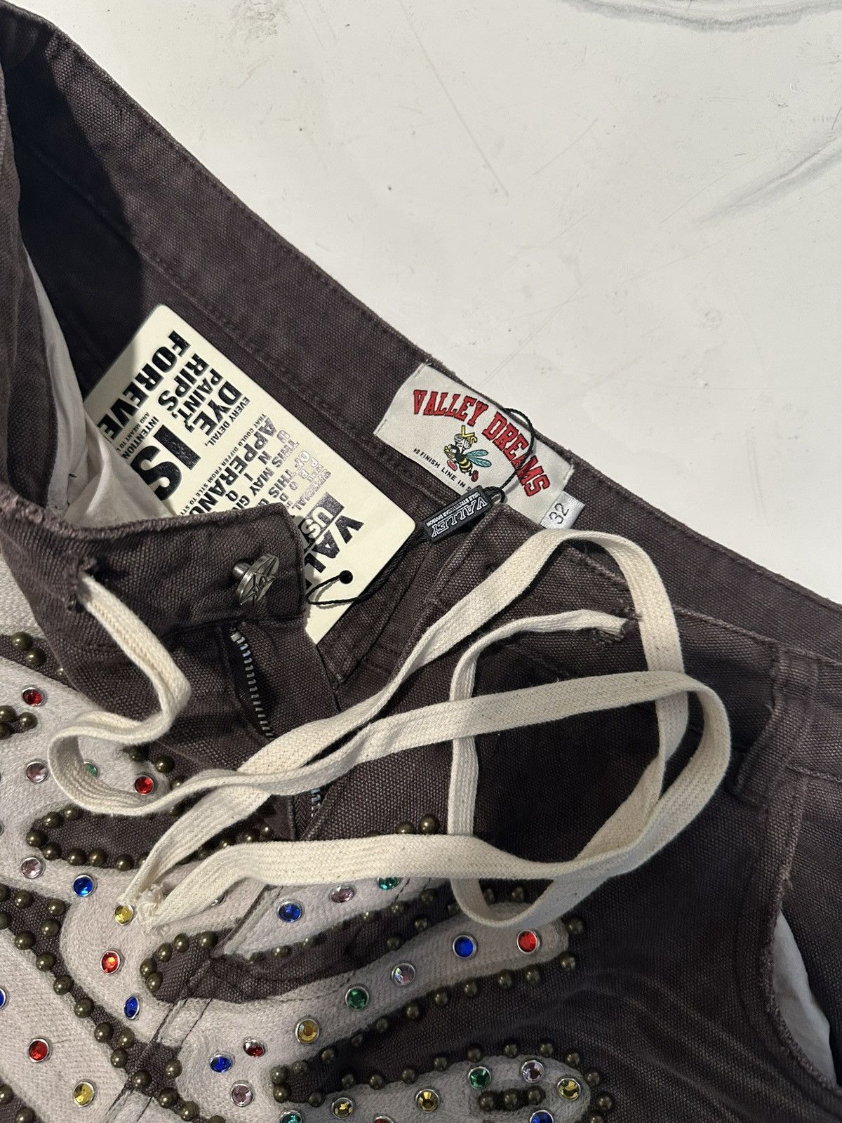 Vale Vale Forever Men's Cocoa Painters Size US 32 / EU 48 - 4 Thumbnail