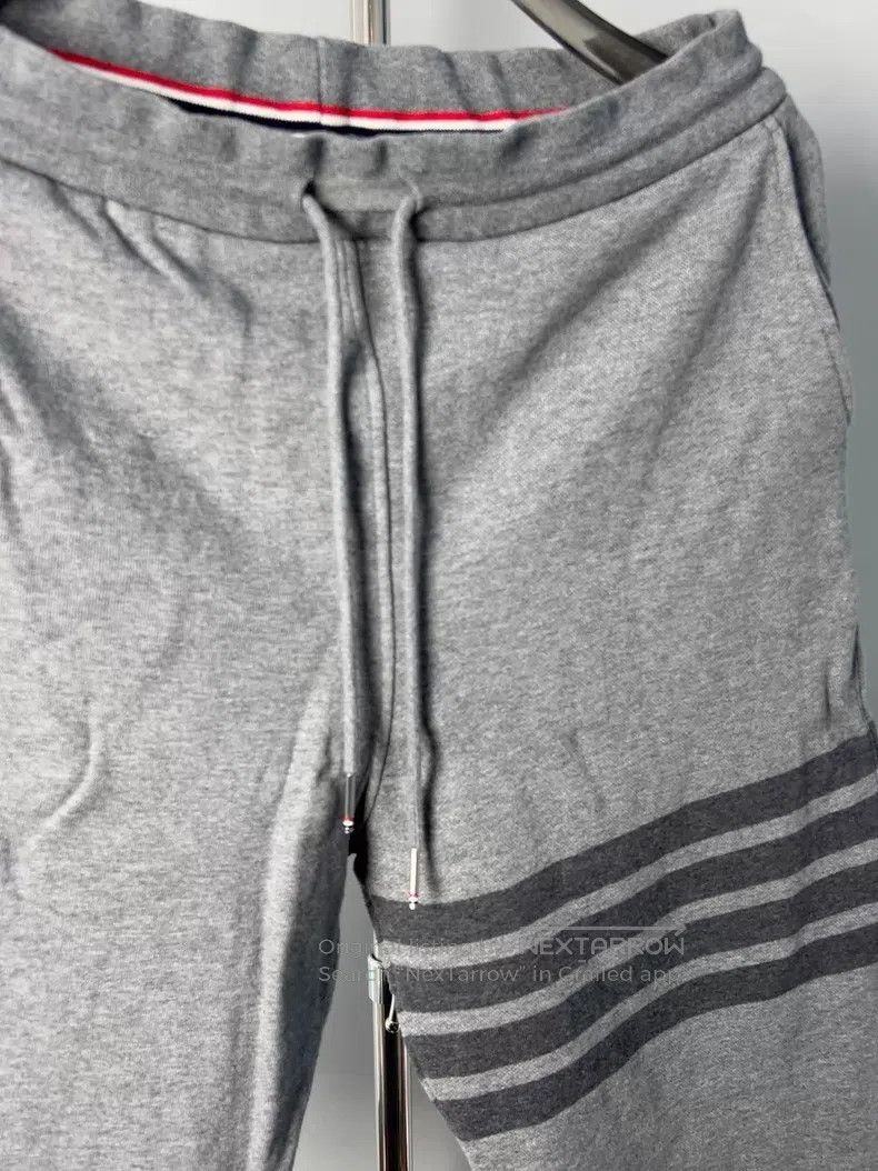 Thom Browne Thom Browne size 3 Grey Striped Shorts Size US 30 / EU 46 - 2 Thumbnail