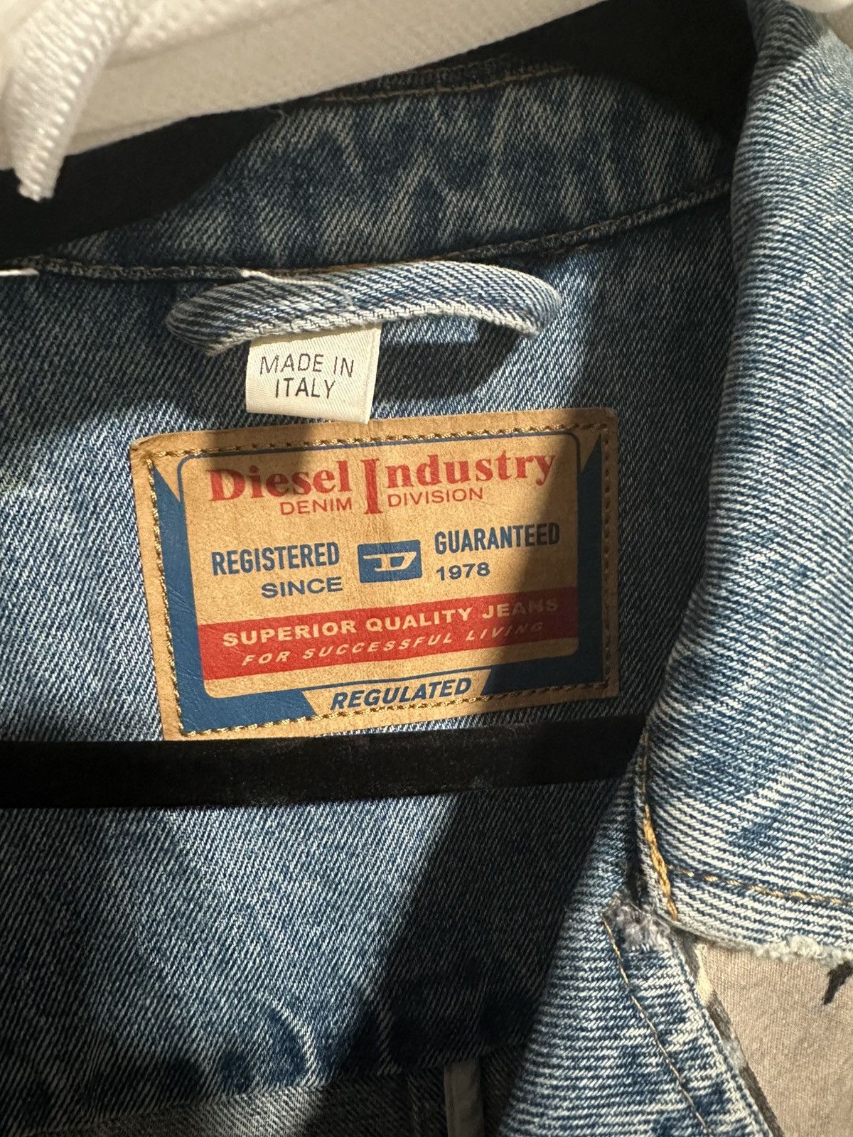 Diesel Diesel Denim Giacca Jacket Size US L / EU 52-54 / 3 - 4 Thumbnail