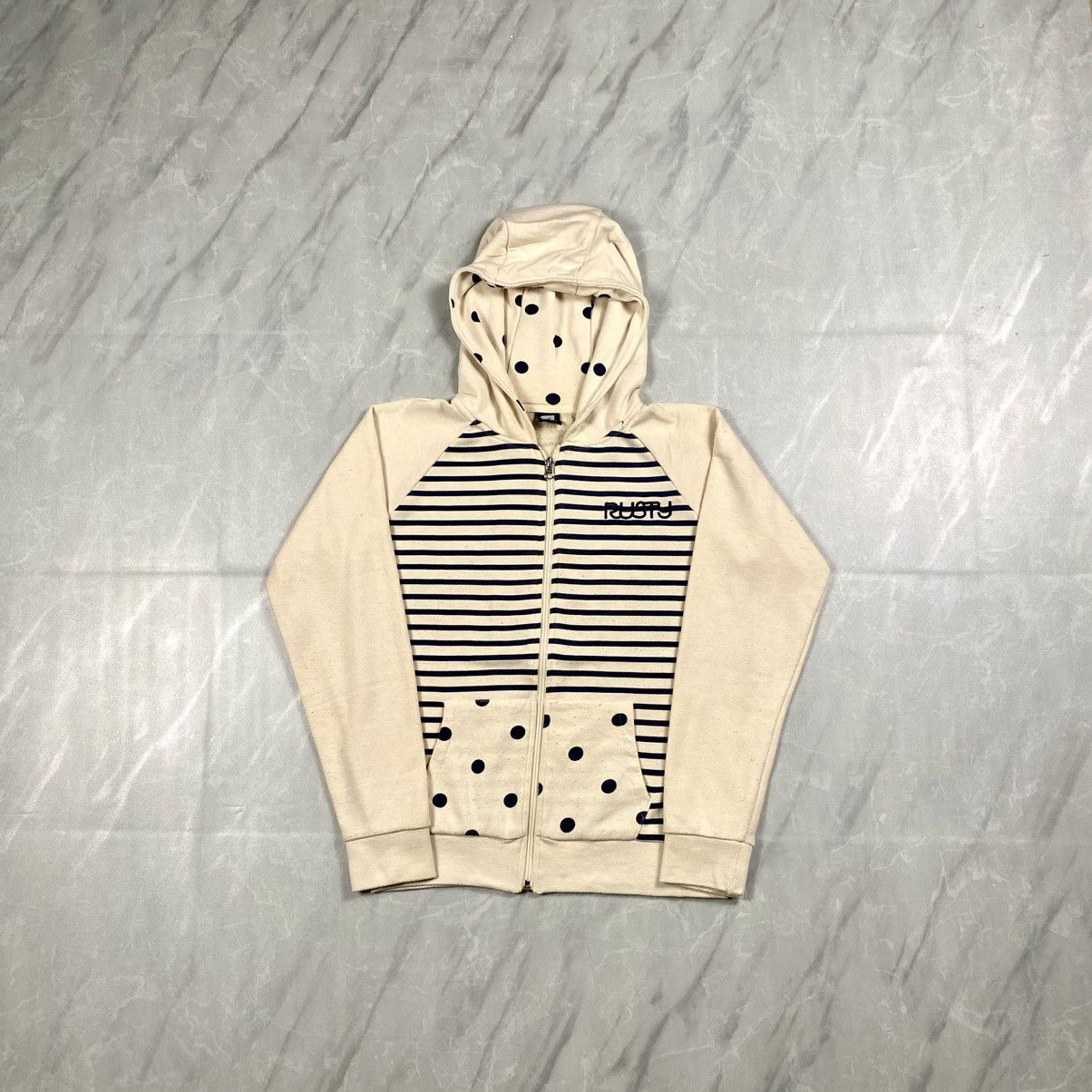 Rusty Rusty Surfwear Polkadot Zip Up Size M / US 6-8 / IT 42-44 - 1 Thumbnail