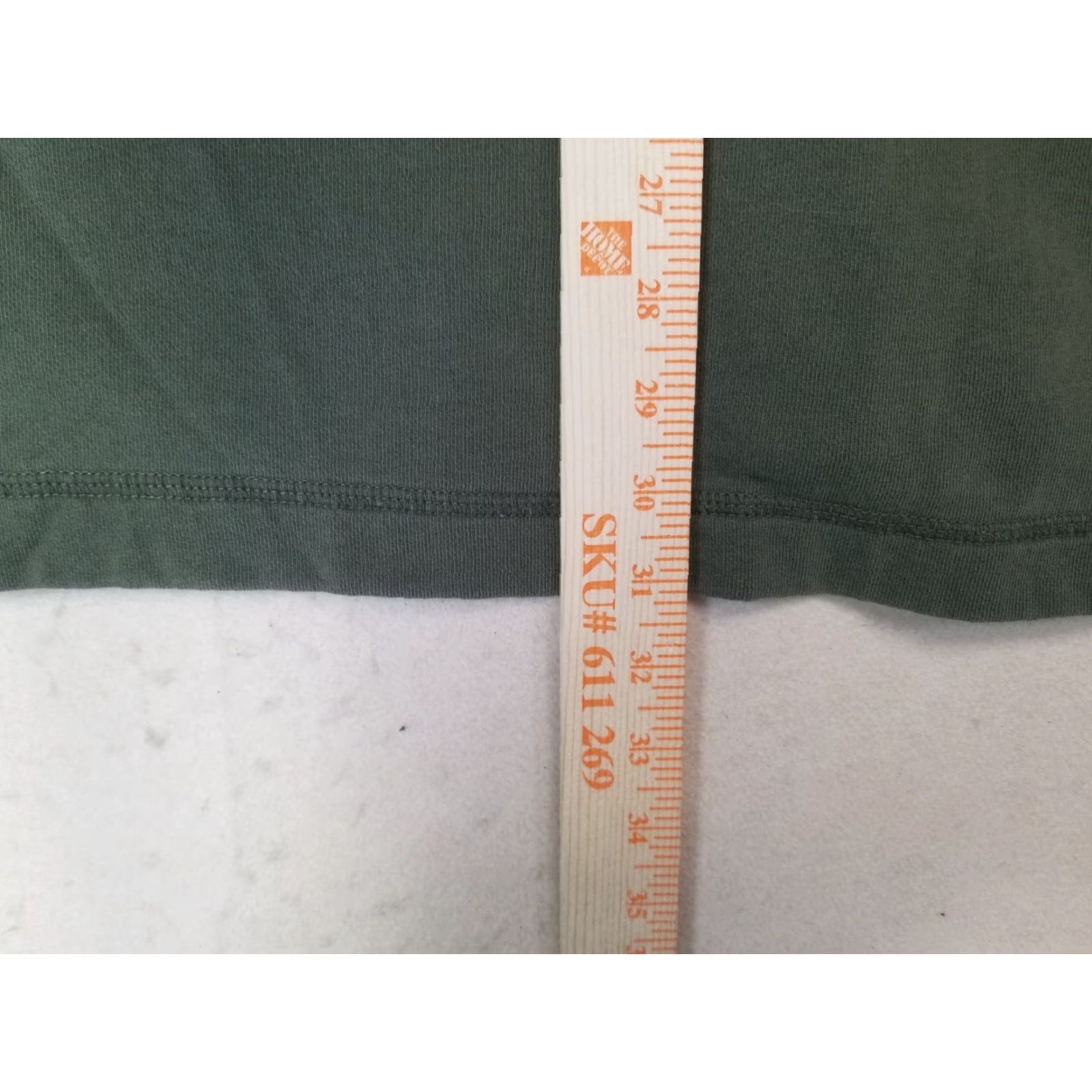 7 For All Mankind 7 for all Mankind Olive Green Tunic Pullover Hoodie Women's Large size Size L / US 10 / IT 46 - 4 Thumbnail