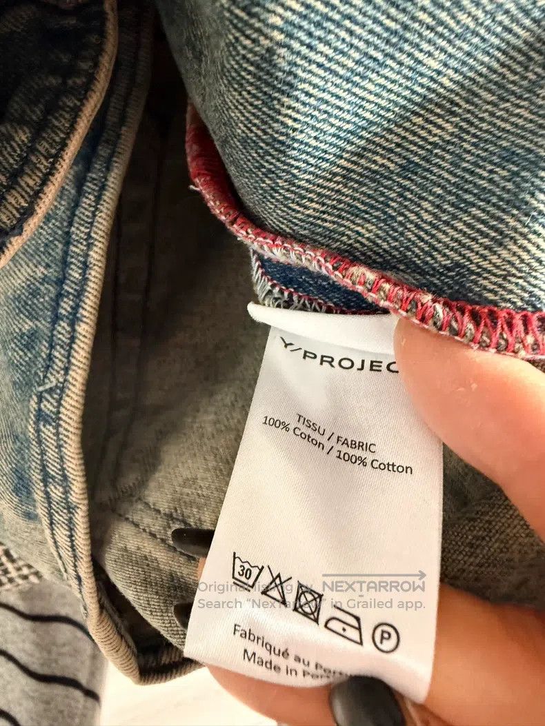 Y/Project Y/PROJECT Size 26 Denim skirt Size 23" - 5 Thumbnail