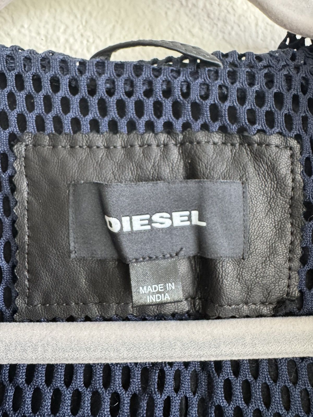 Diesel DIESEL Sheep Leather Hooded Bomber Jacket Size US M / EU 48-50 / 2 - 4 Thumbnail
