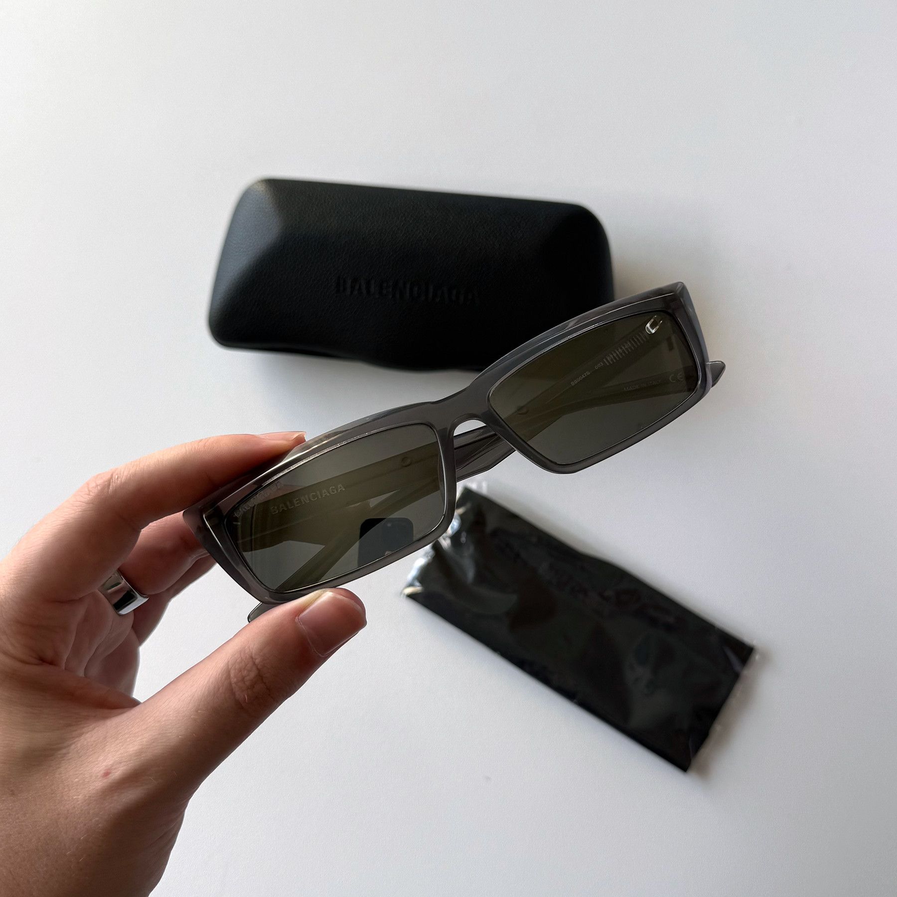 Balenciaga 2019 Balenciaga Sunglasses (BB0047S) Size ONE SIZE - 2 Thumbnail
