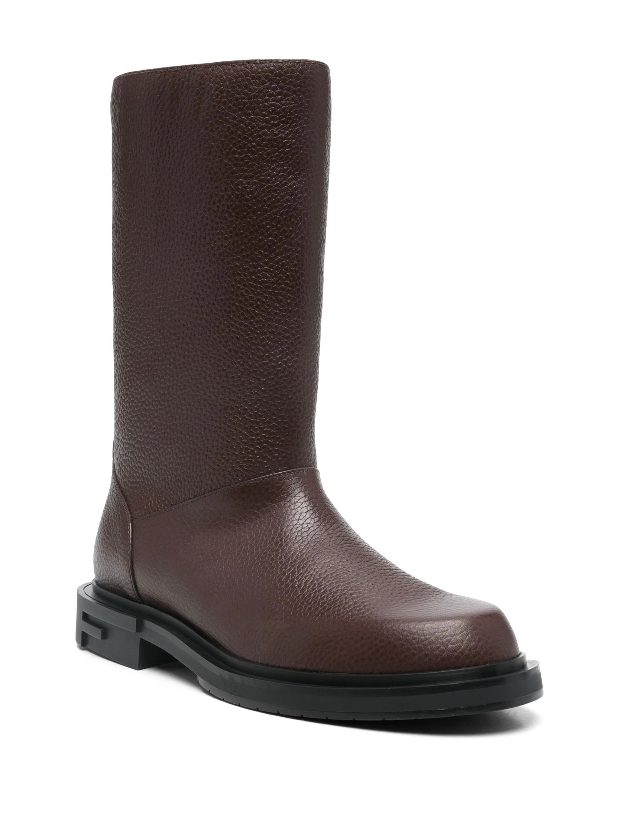 Fendi o1s1wg111025 Frame Boots in Brown Size US 9 / EU 42 - 2 Thumbnail