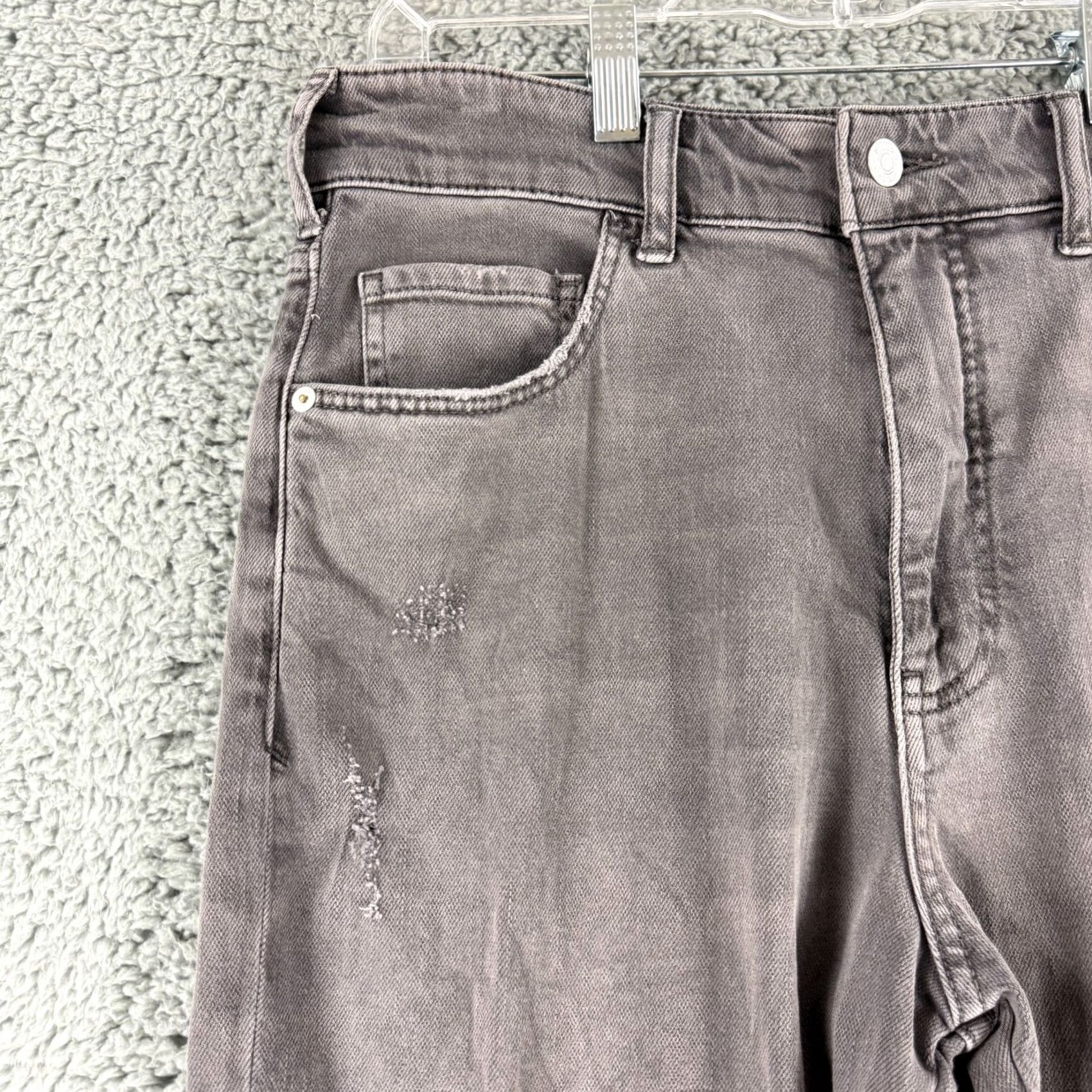 Vintage Anthropologie Pilcro Boyfriend Jeans Womens Size 28 Gray Relaxed Denim Size 28" / US 6 / IT 42 - 4 Thumbnail