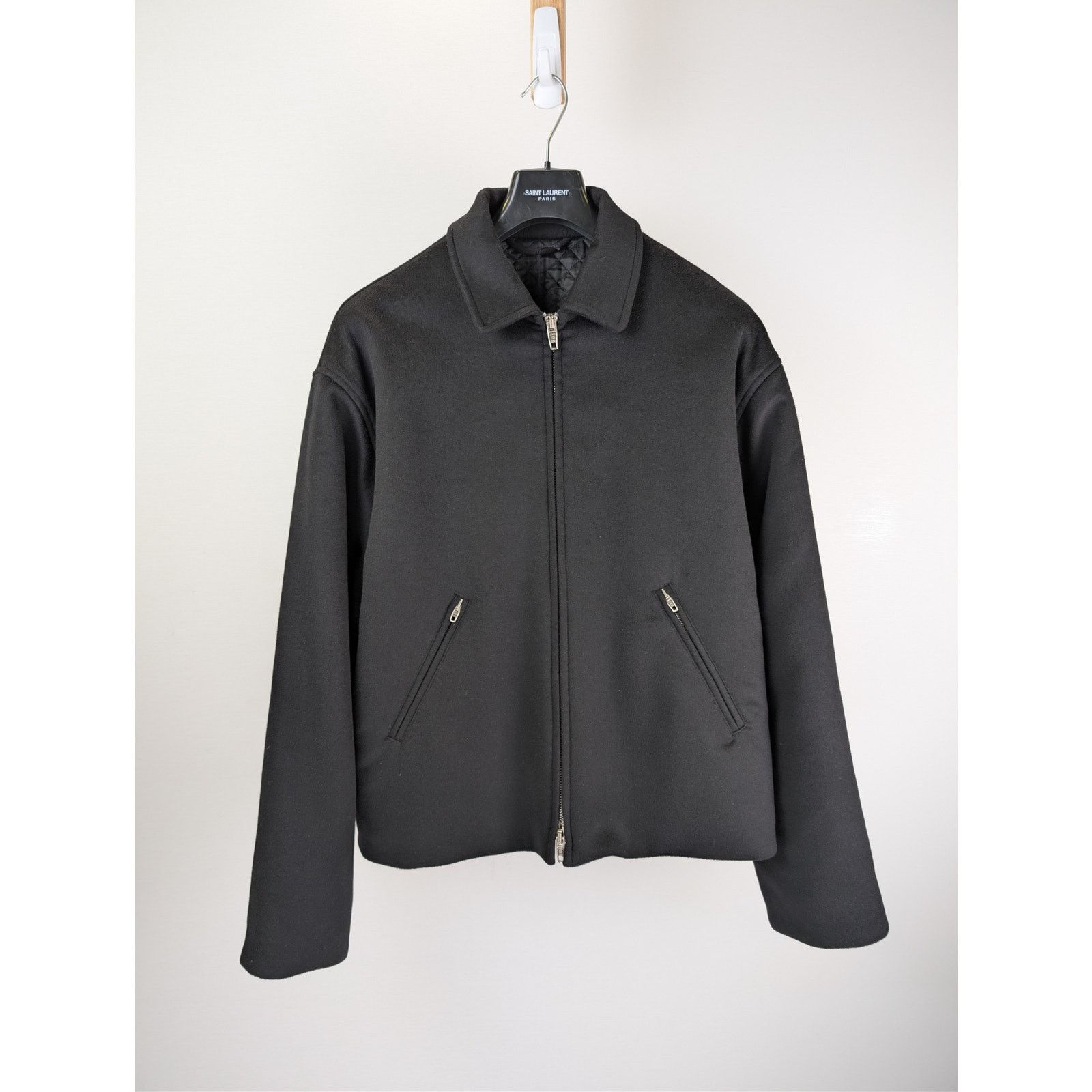 Balenciaga o1rshd1 Zipper Jacket in Black Size US M / EU 48-50 / 2 - 1 Thumbnail
