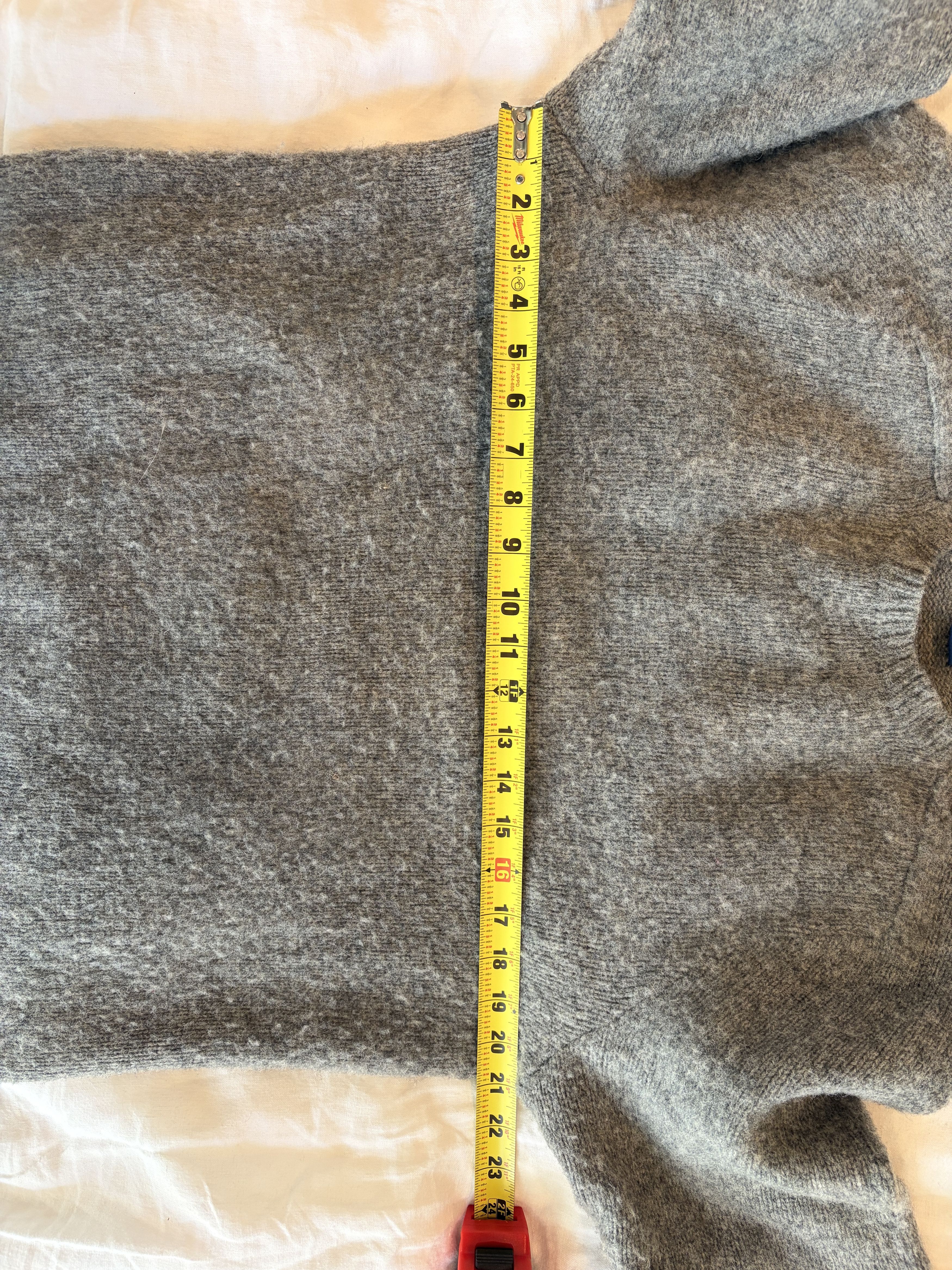 Ralph Lauren Rugby Ralph Lauren 100% Wool - Grey with Suede - Large Size US L / EU 52-54 / 3 - 3 Thumbnail