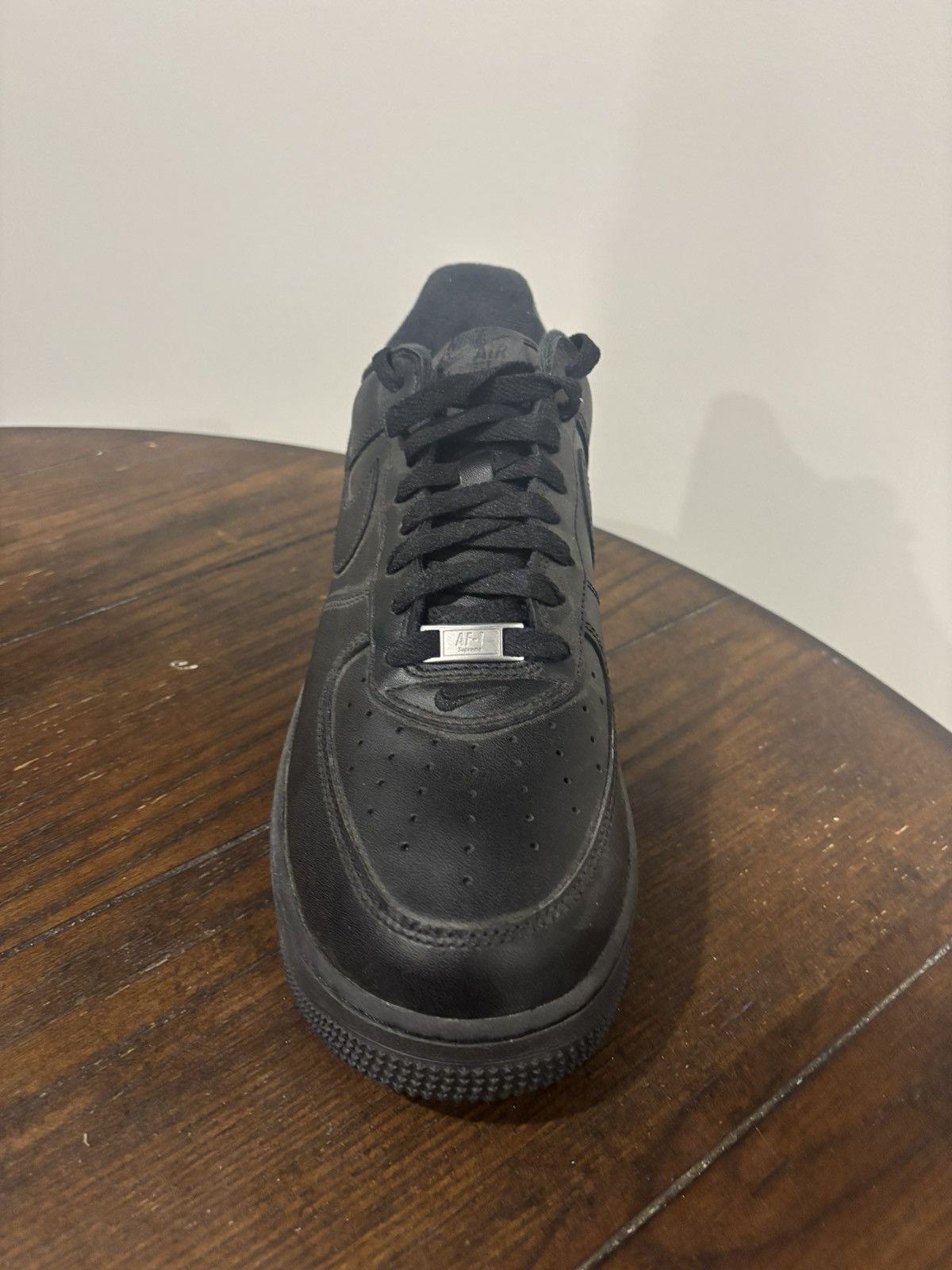 Nike × Supreme Supreme AF1 Black Size US 11 / EU 44 - 5 Thumbnail