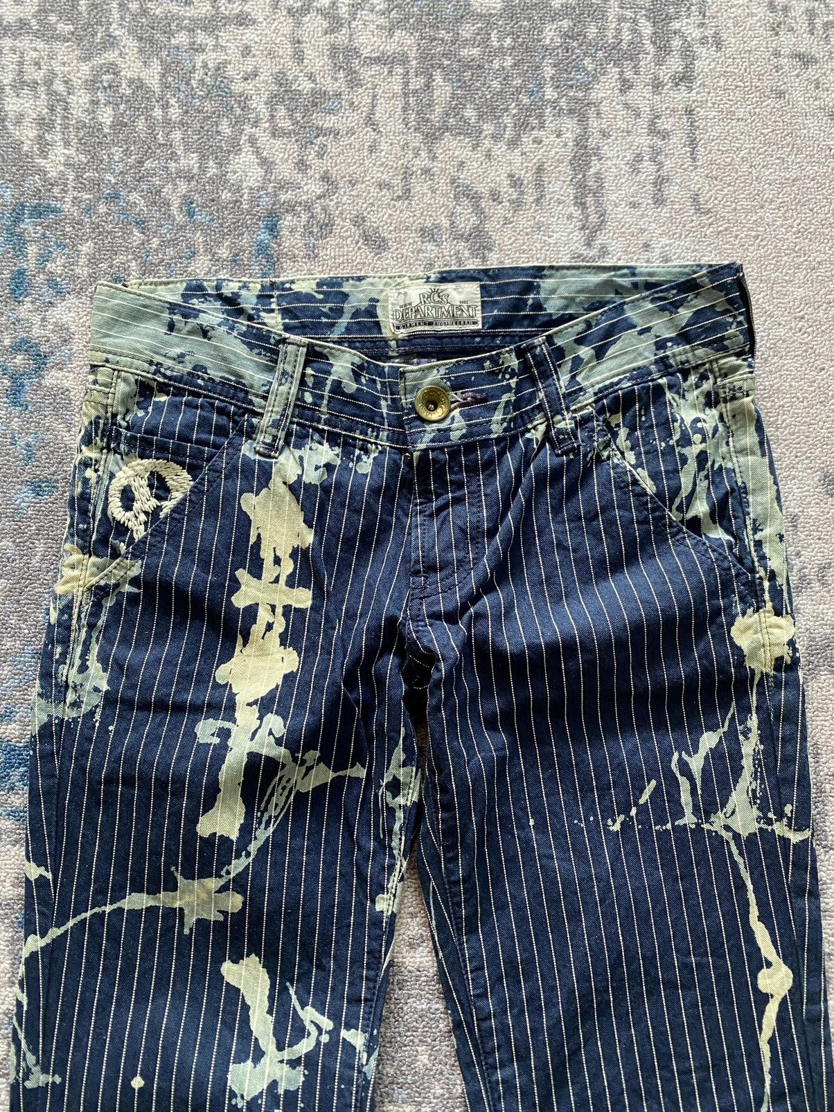 Beauty Beast × If Six Was Nine × Japanese Brand Rare Rodeo Crowns Flared Pants Size US 31 - 3 Thumbnail