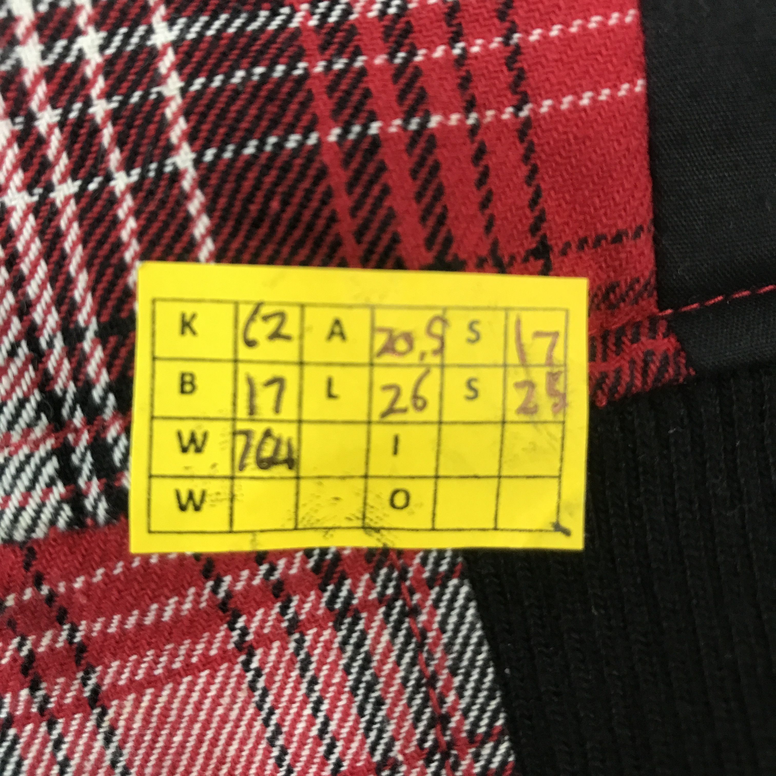 Japanese Brand soves jacket Tartan punk style zip jacket K62B17 Size US L / EU 52-54 / 3 - 14 Thumbnail