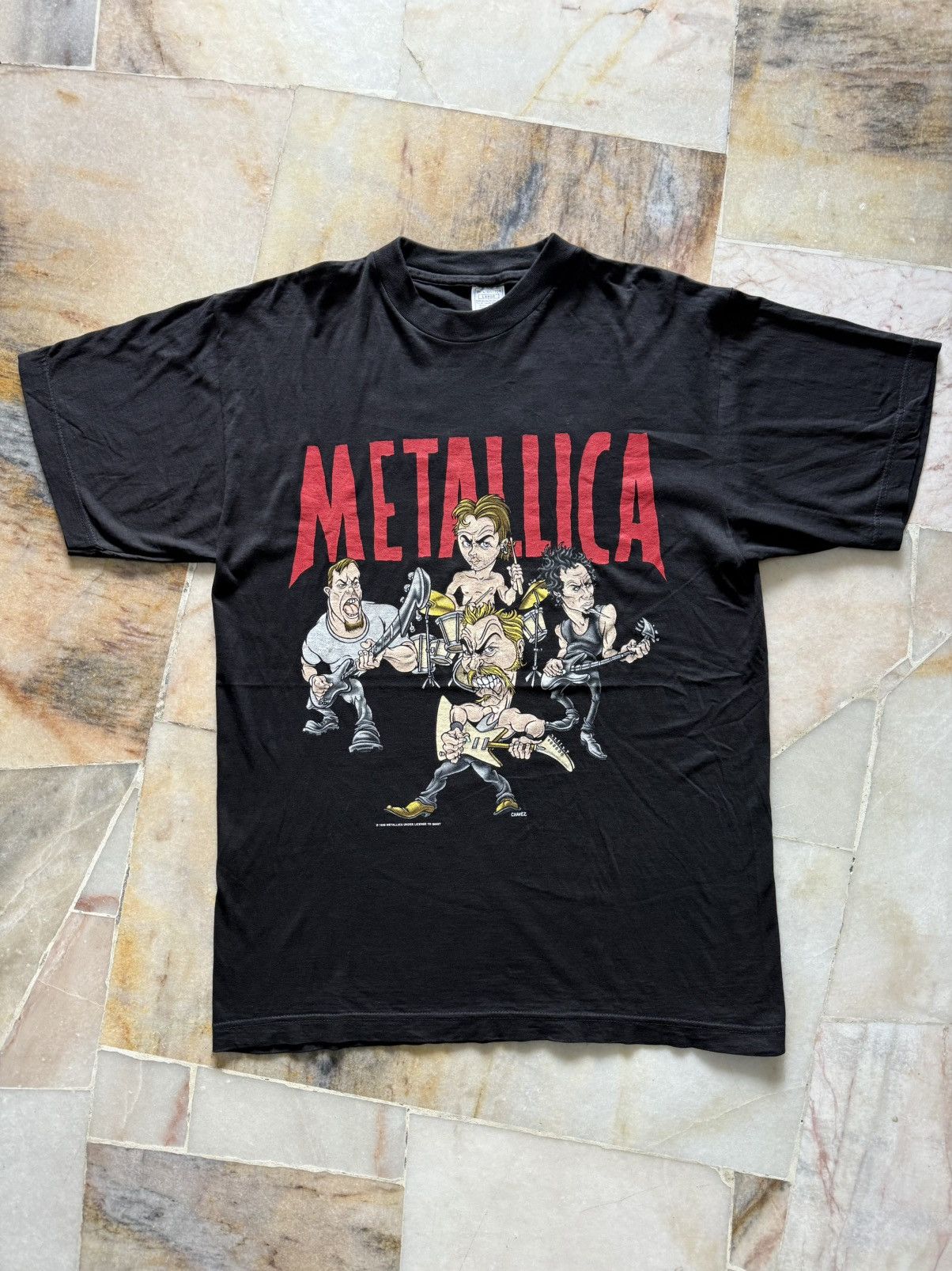 Band Tees × Metallica × Vintage Vintage 1996 Metalicca under license to Giant Size US L / EU 52-54 / 3 - 1 Thumbnail