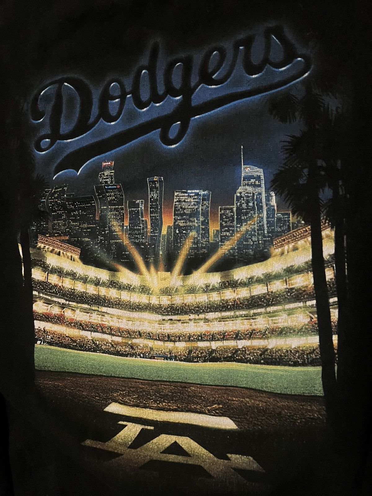MLB Vintage Los Angeles Dodgers Stadium Crewneck Sweater Size US L / EU 52-54 / 3 - 2 Thumbnail