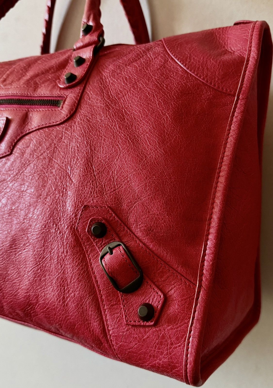 Balenciaga Balenciaga - 2000’s - Classic Le City - Lambskin Work Bag Size ONE SIZE - 3 Thumbnail