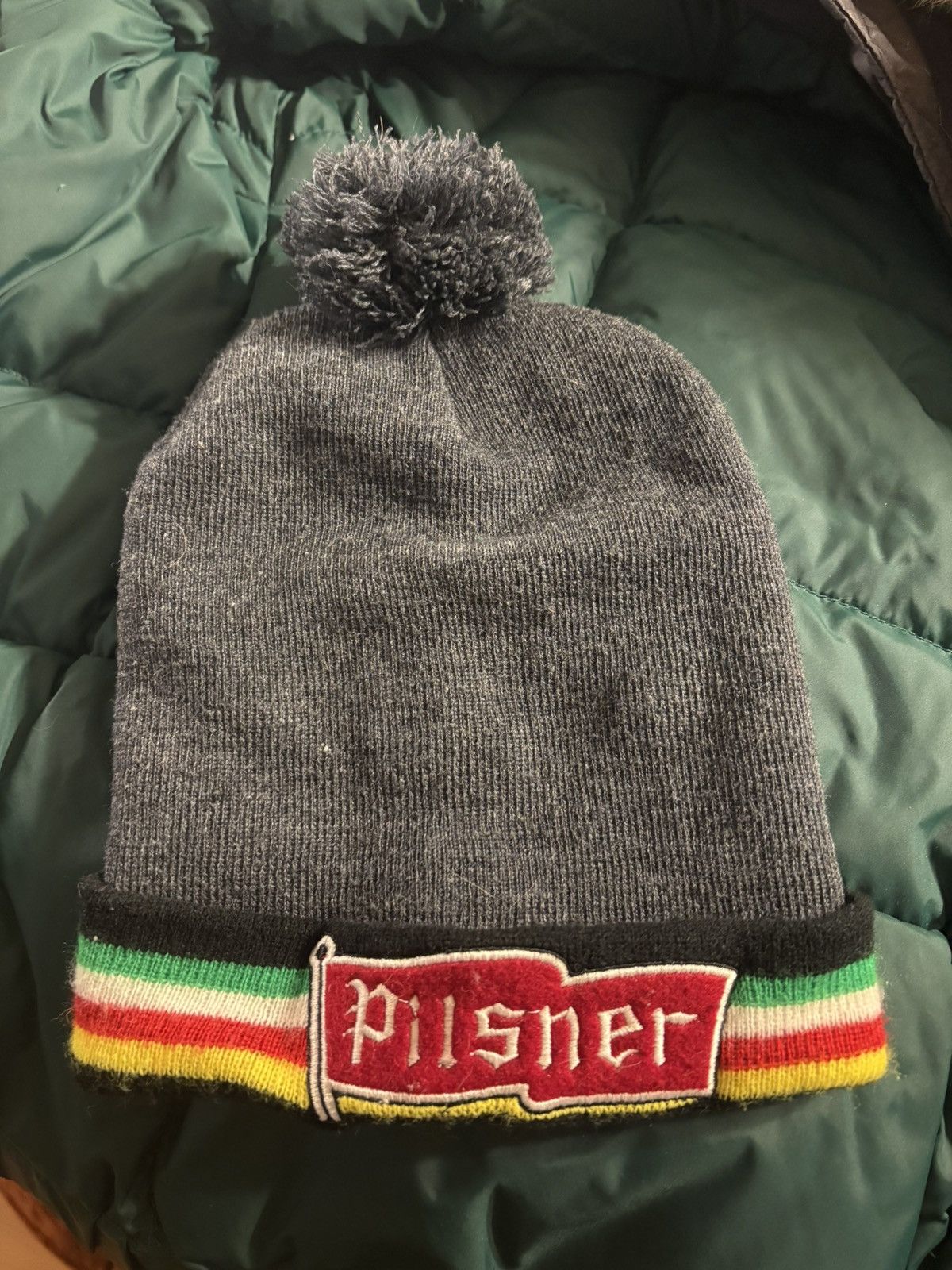 Vintage Vintage Pilsner Beer Toque Y2K Dad Beer Winter Beanie Grail Size ONE SIZE - 1 Thumbnail