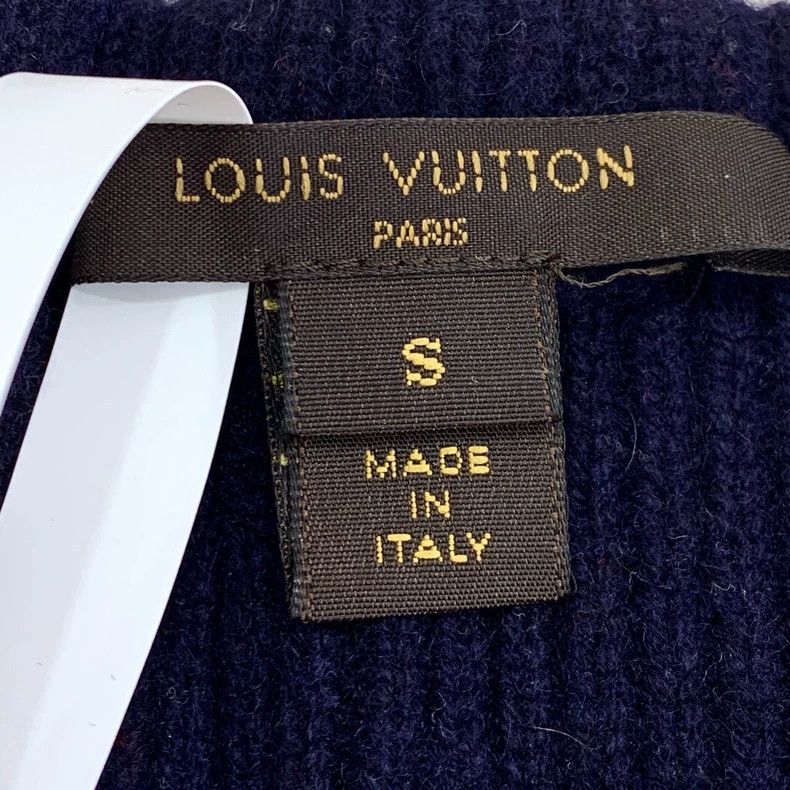 Louis Vuitton Louis Vuitton Logo monogrammed red and black crewneck wool Size S / US 4 / IT 40 - 6 Thumbnail