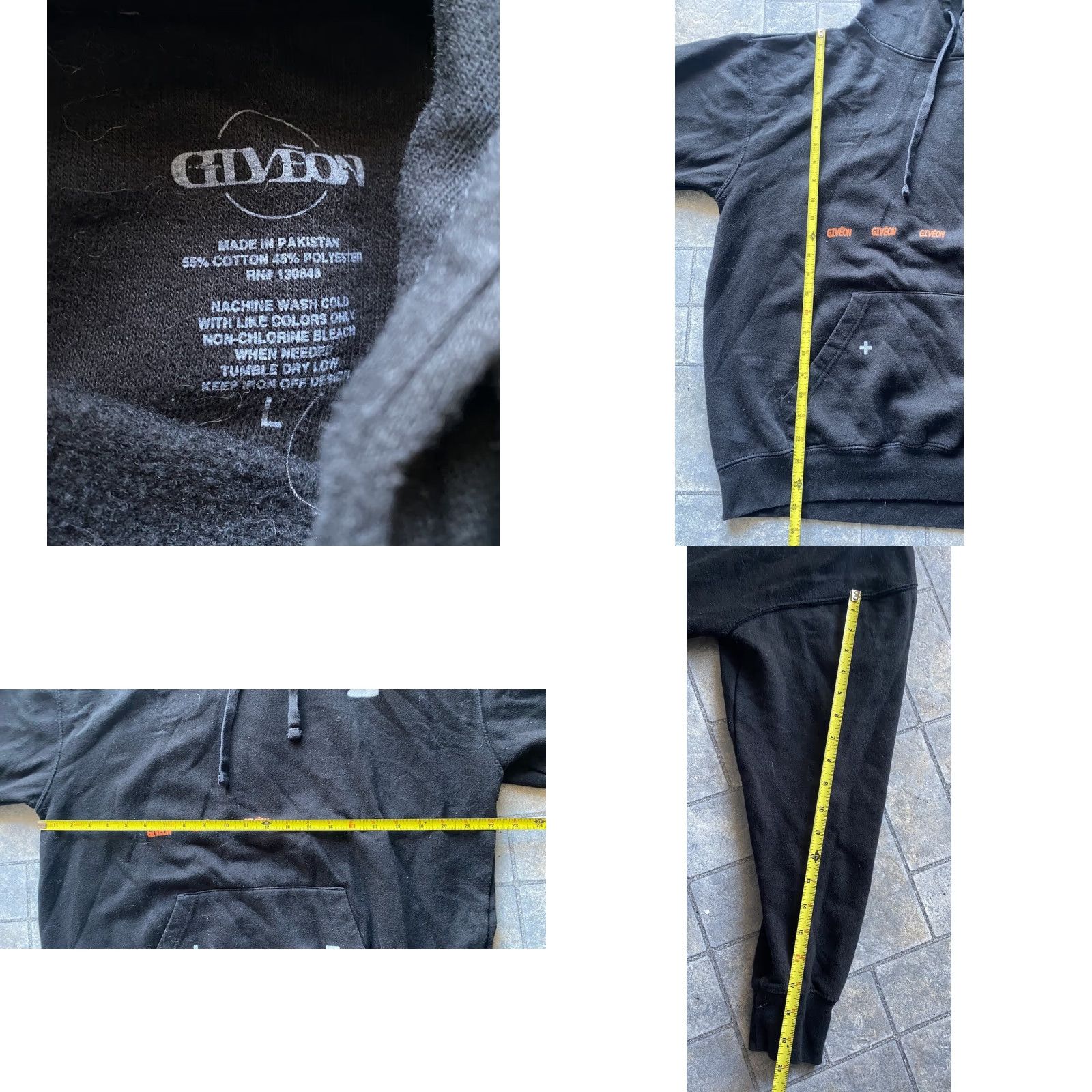 Vintage Giveon Hoodie 2022 Tour Black Men’s L Large Pullover Mens Shirt Size US L / EU 52-54 / 3 - 8 Thumbnail
