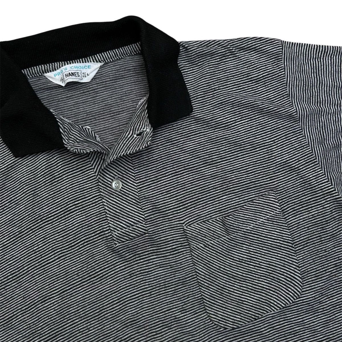 Hanes 1960s HANES - PRO’S CHOICE COLLAR SHIRT Size US L / EU 52-54 / 3 - 3 Thumbnail