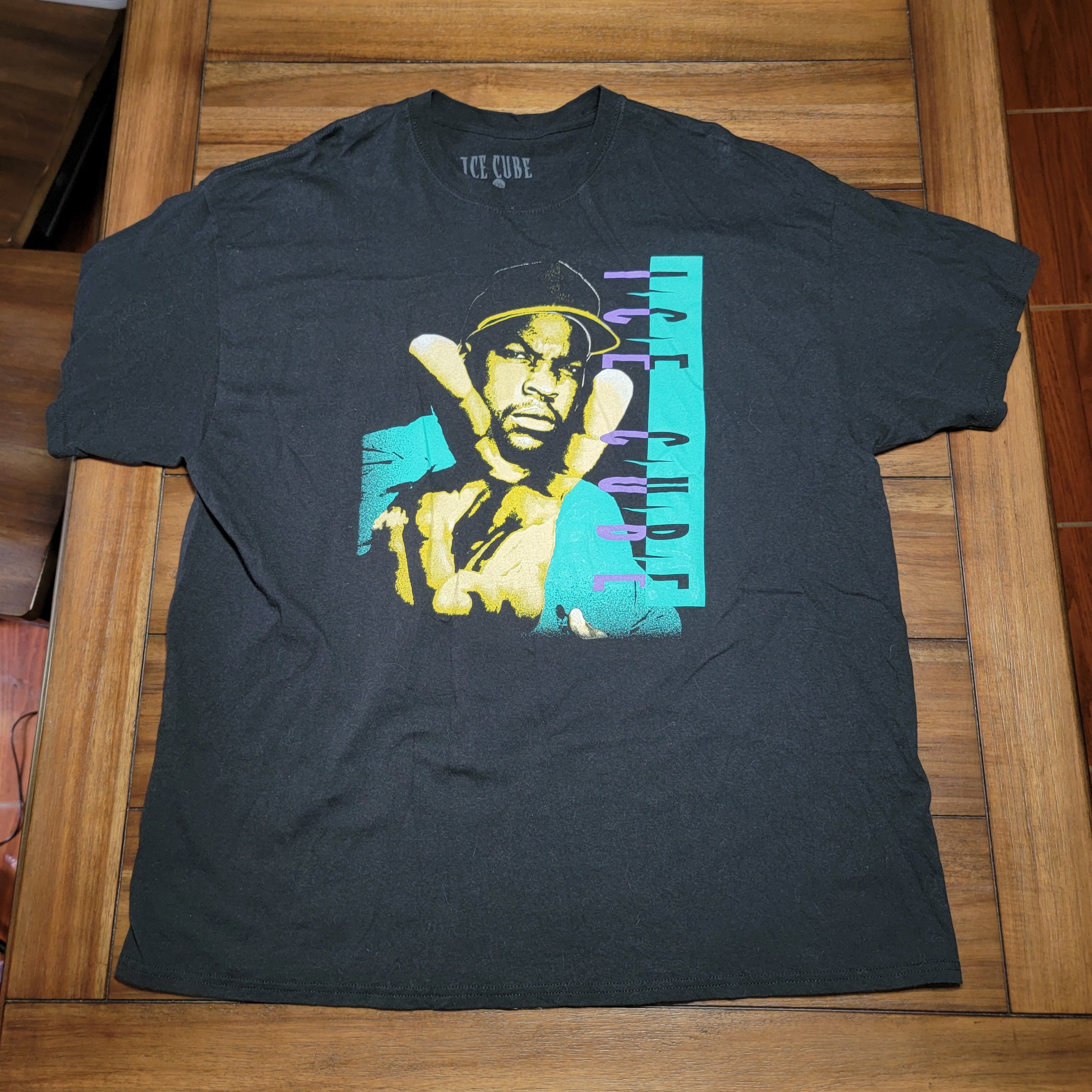 Other Ice Cube Graphic SS Black Unisex Tee - Size 2XL Size US XXL / EU 58 / 5 - 1 Thumbnail