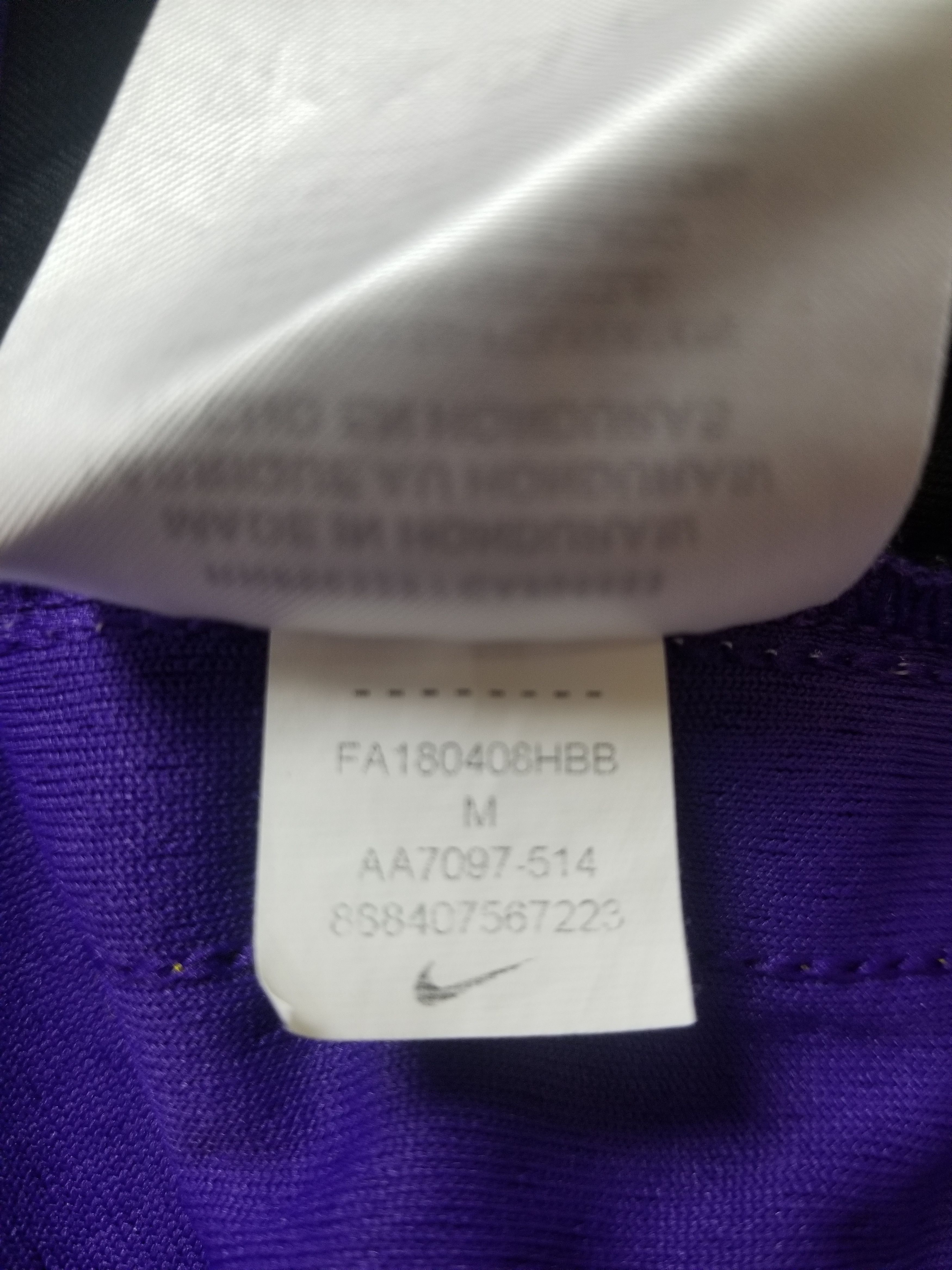 Nike Nike Los Angeles Lakers LeBron James #23 Swingman NBA Jersey Size US M / EU 48-50 / 2 - 15 Thumbnail