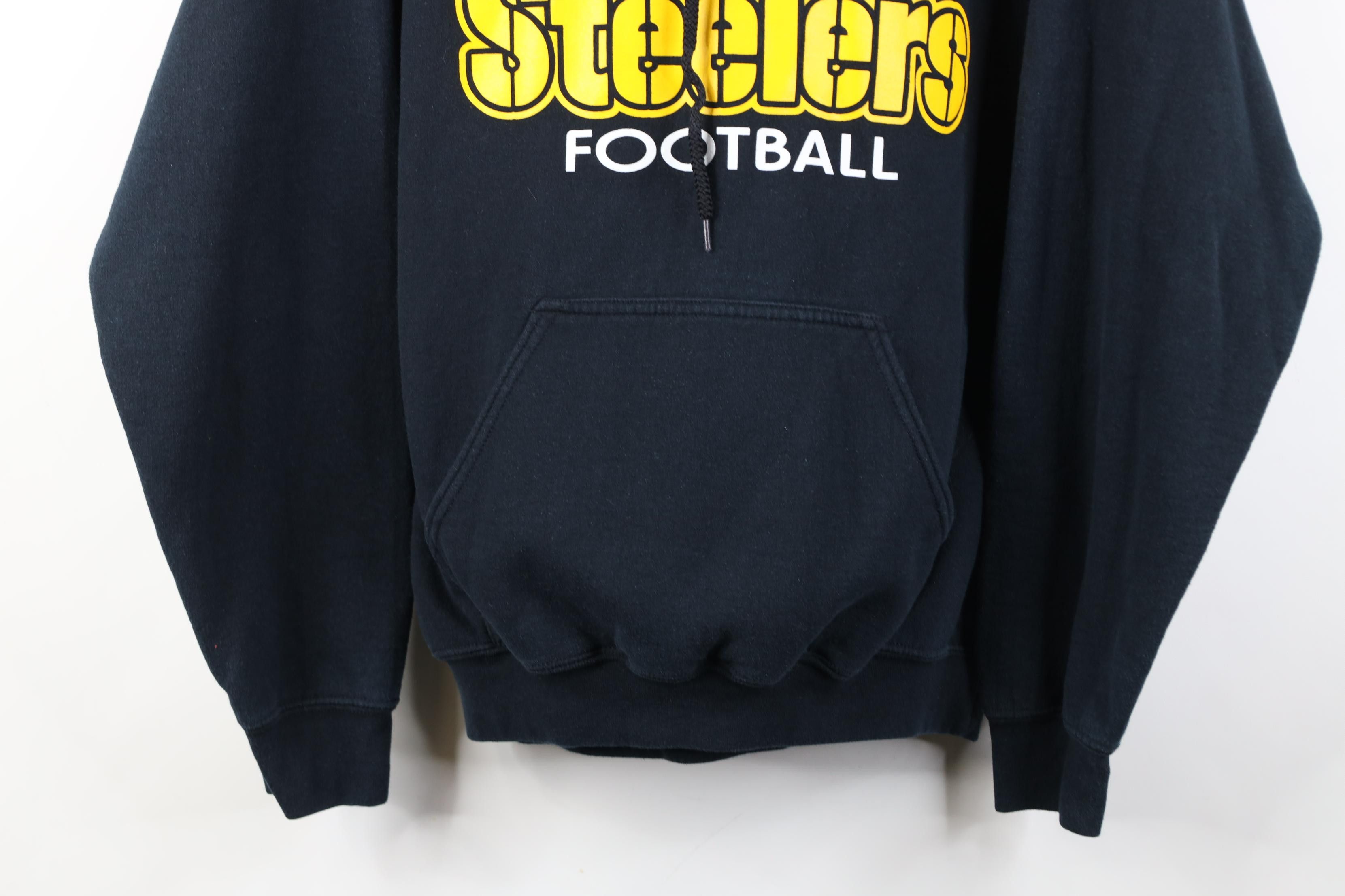 Vintage Vintage Pittsburgh Steelers Football Hoodie Sweatshirt Black Size US M / EU 48-50 / 2 - 3 Thumbnail