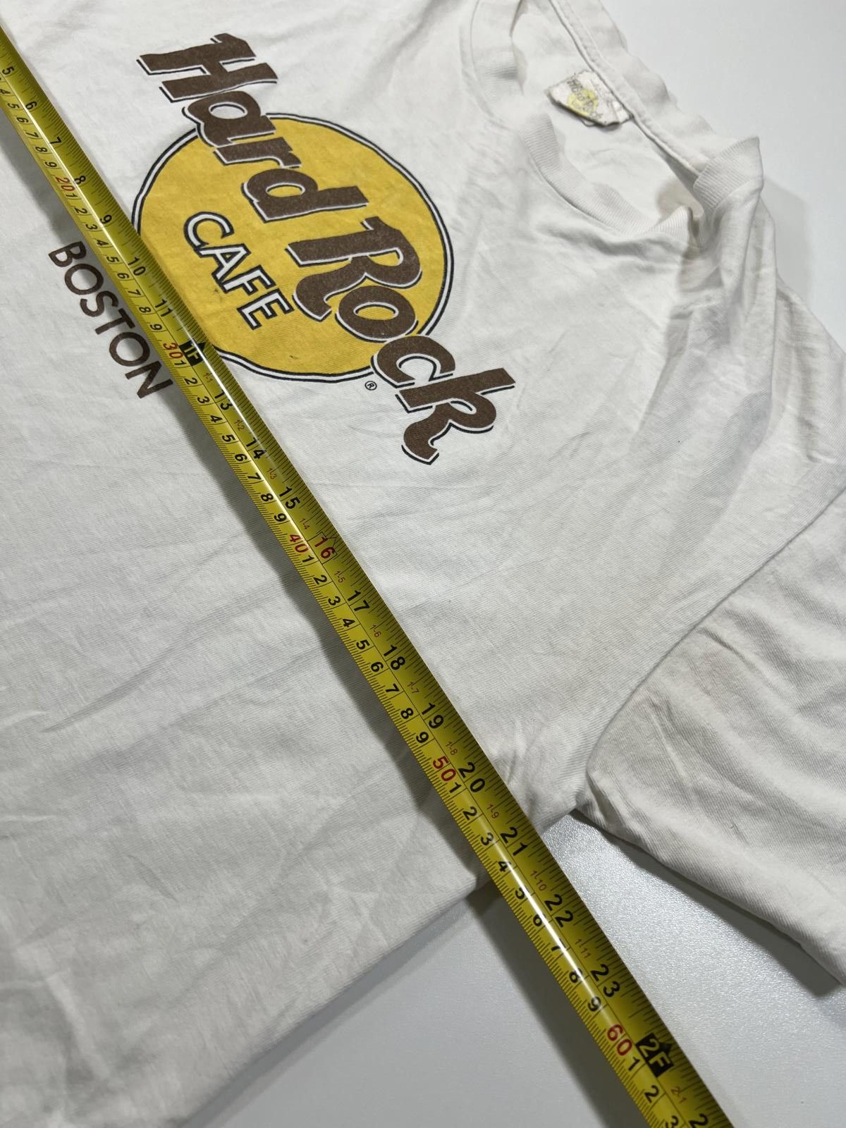 Hard Rock Cafe Hard Rock Cafe Boston White Graphic T-Shirt Size ONE SIZE - 9 Thumbnail