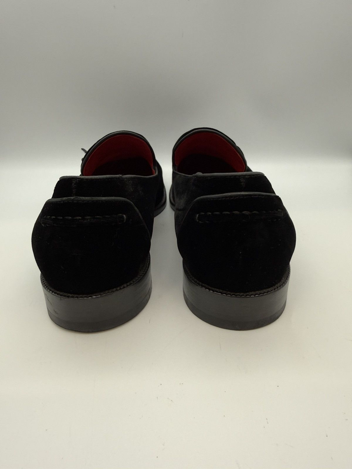 Harrys Of London Harrys of London "Shelley" Black Velvet Tassel Loafers US 11 Size US 11 / EU 44 - 5 Thumbnail
