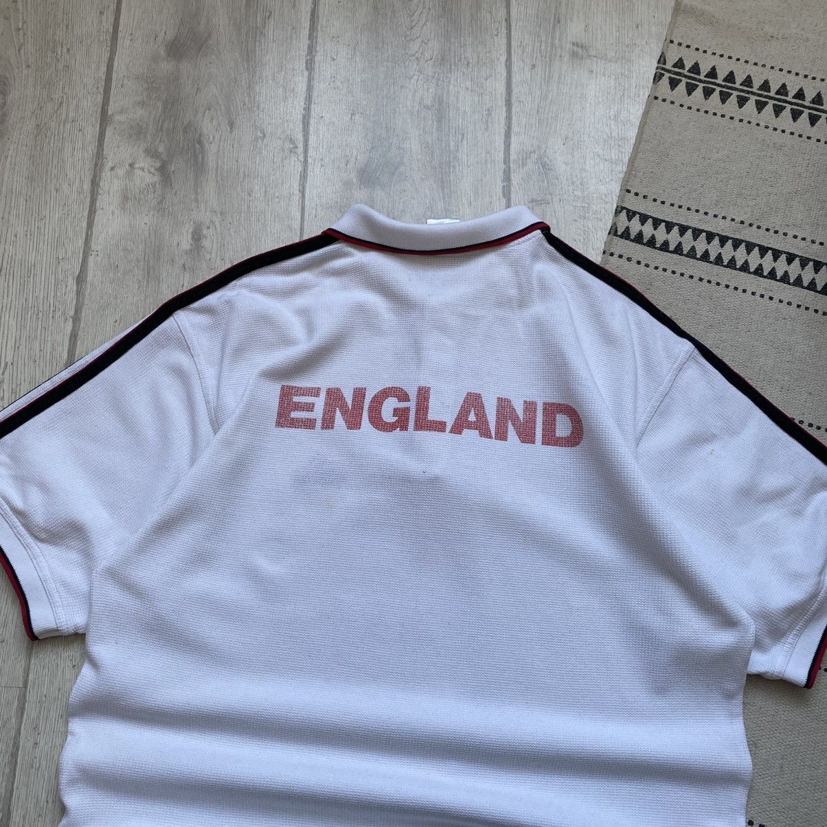Adidas Vintage England Adidas polos tee jersey Rugby Football Team Size US M / EU 48-50 / 2 - 10 Thumbnail