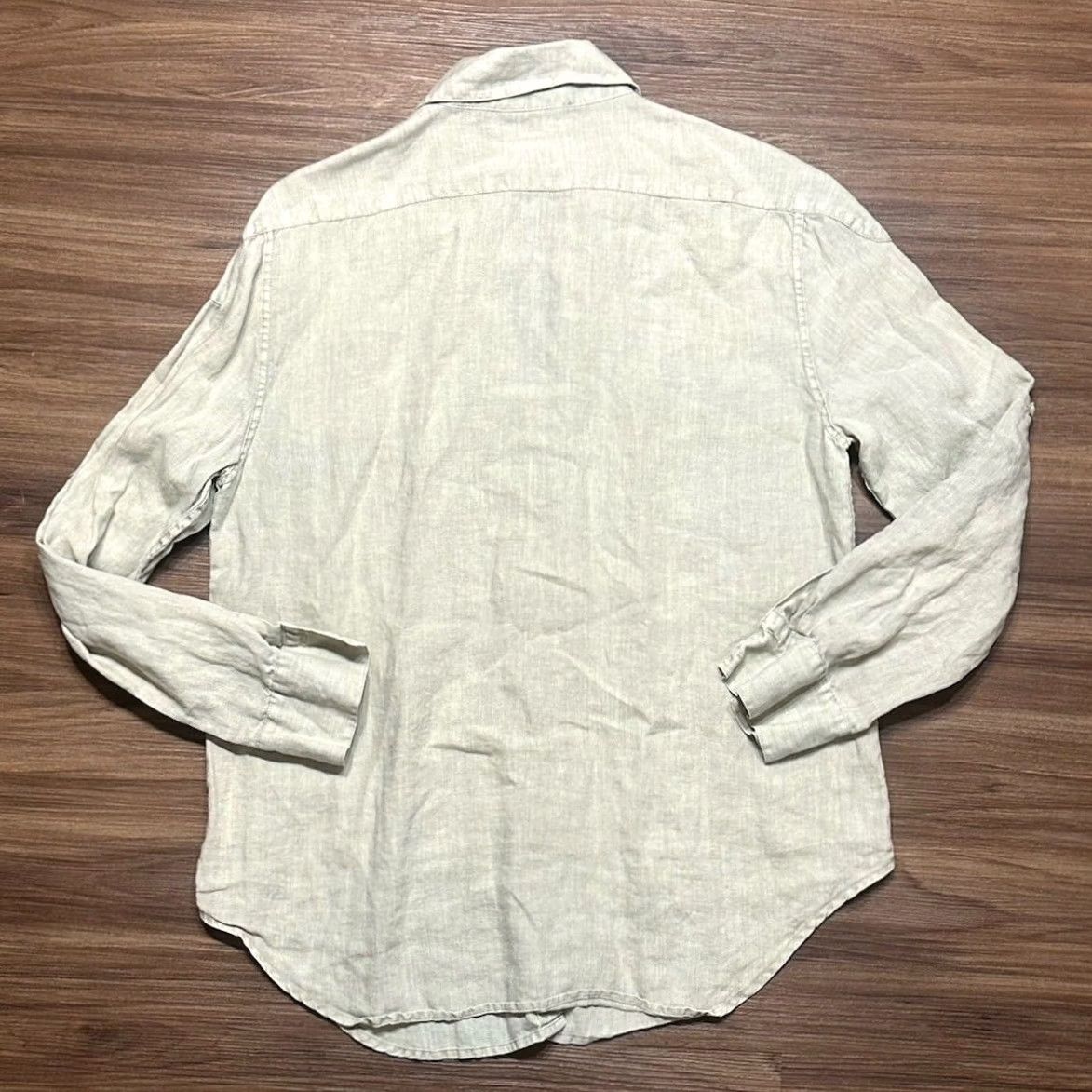 Tommy Bahama Tommy Bahama Linen Button Down Shirt Women's Roll Tab Sleeves Brown Tan Sz M Size M / US 6-8 / IT 42-44 - 7 Thumbnail