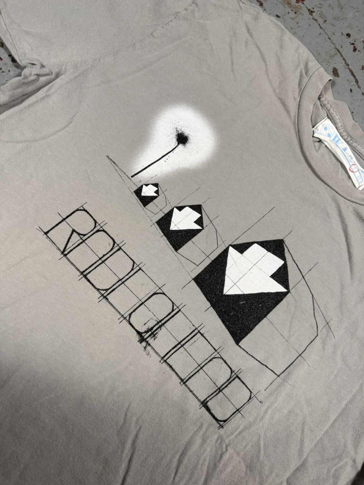 Other Radiohead WASTE Grey Tour Tee Size US L / EU 52-54 / 3 - 2 Thumbnail