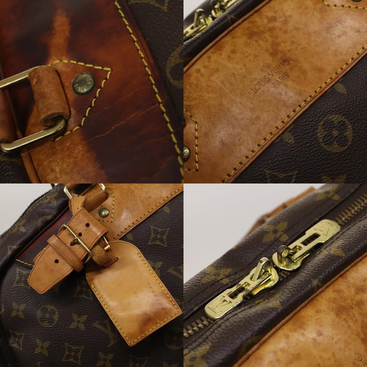 Louis Vuitton LOUIS VUITTON Monogram Evasion Boston Bag M41443 Size ONE SIZE - 11 Thumbnail