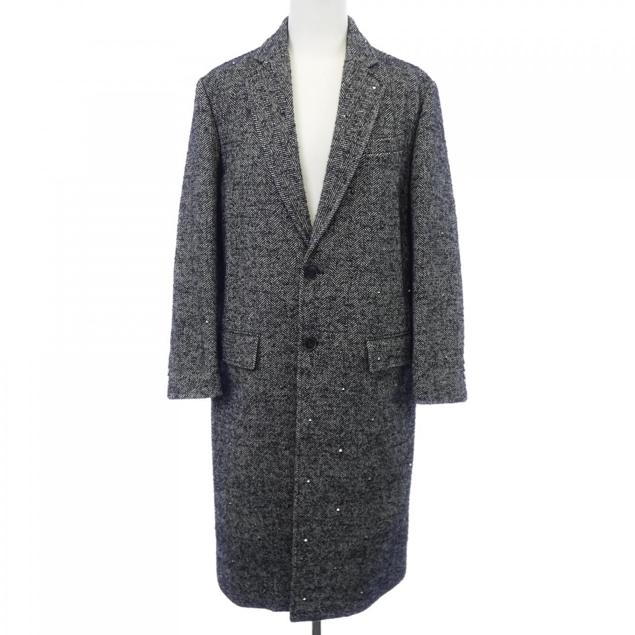 Valentino Valentino Valentino Wool Coat Others Outerwear 1V3CAD558LC DUTY FREE for USA Size ONE SIZE - 1 Thumbnail