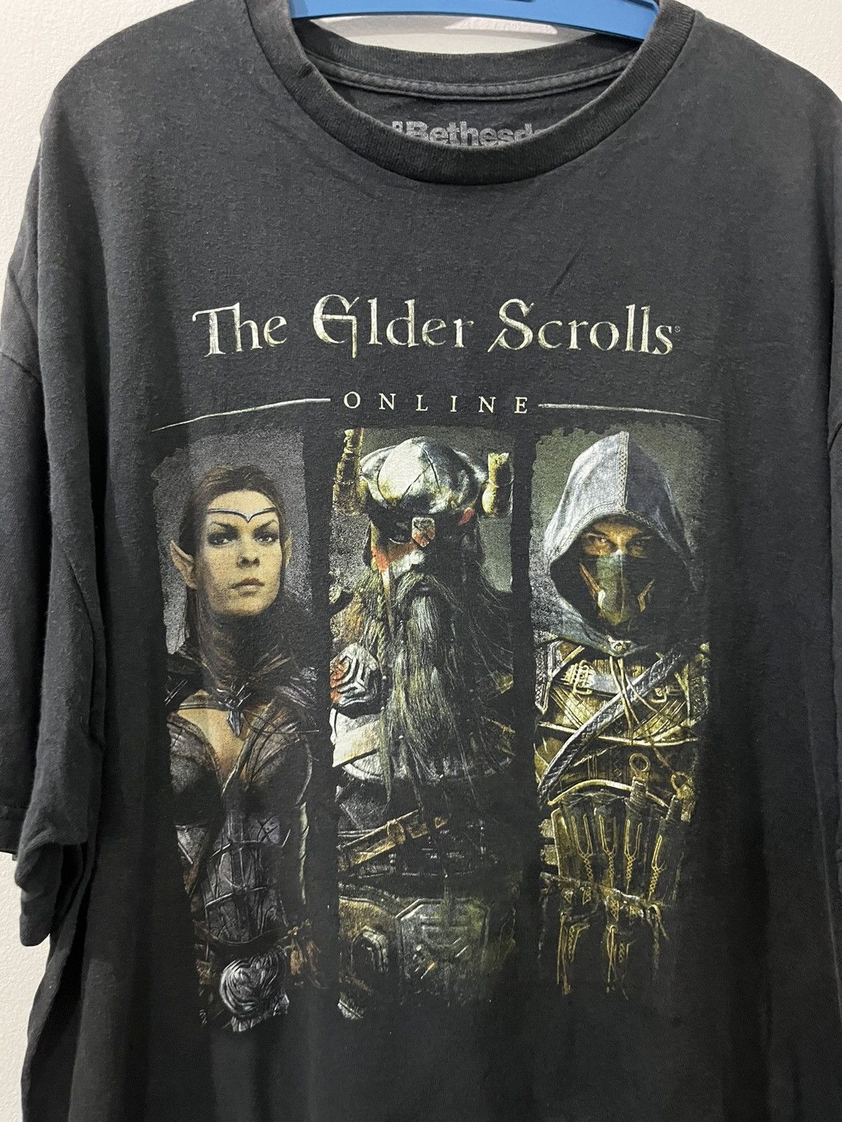 Rap Tees Oversized The Elder Scrolls Online Games By Bethesda Zenimax Size US XXL / EU 58 / 5 - 2 Thumbnail